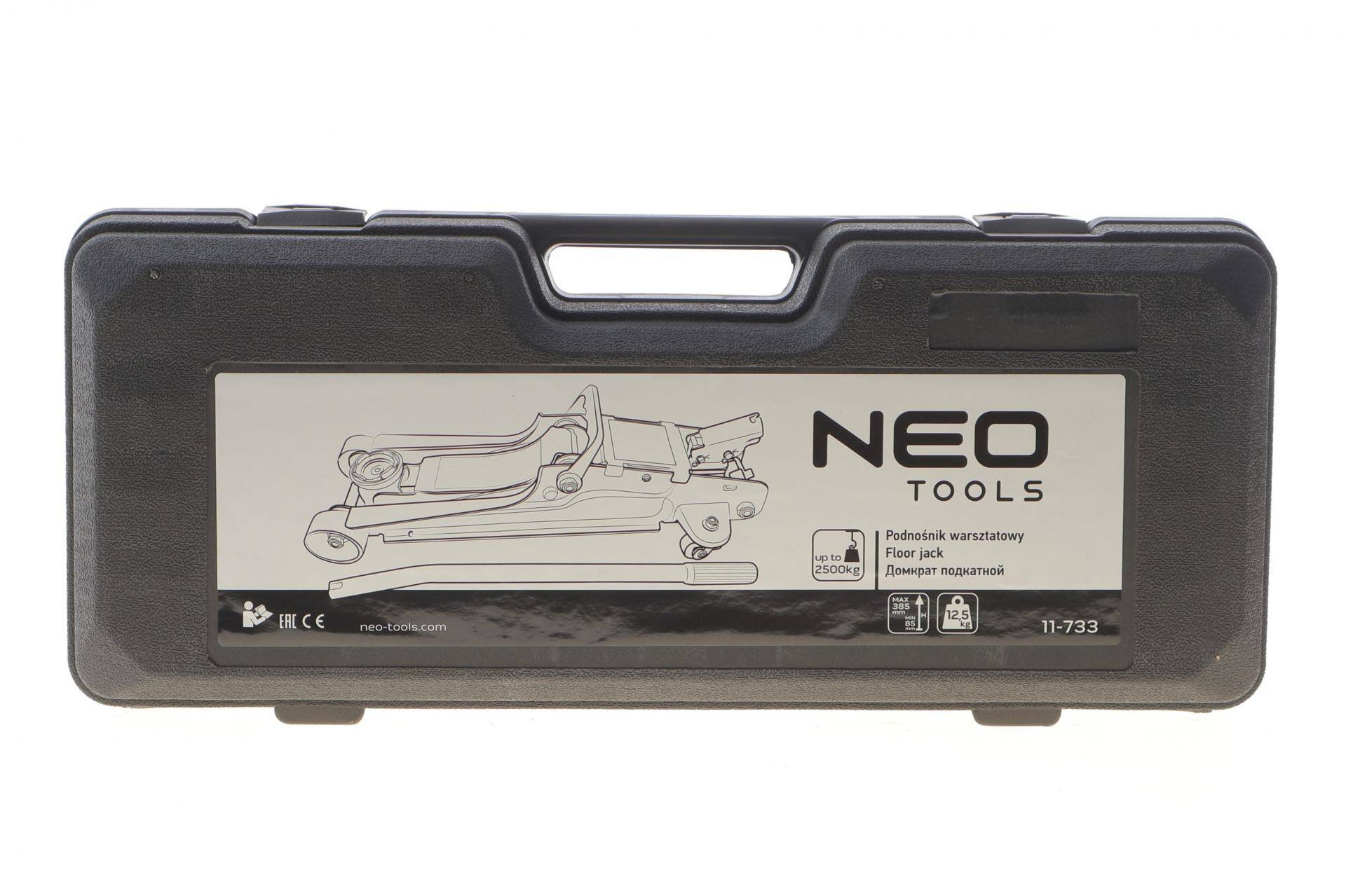 Домкрат підкатний гідравлічний 2.5 т h=85-385mm