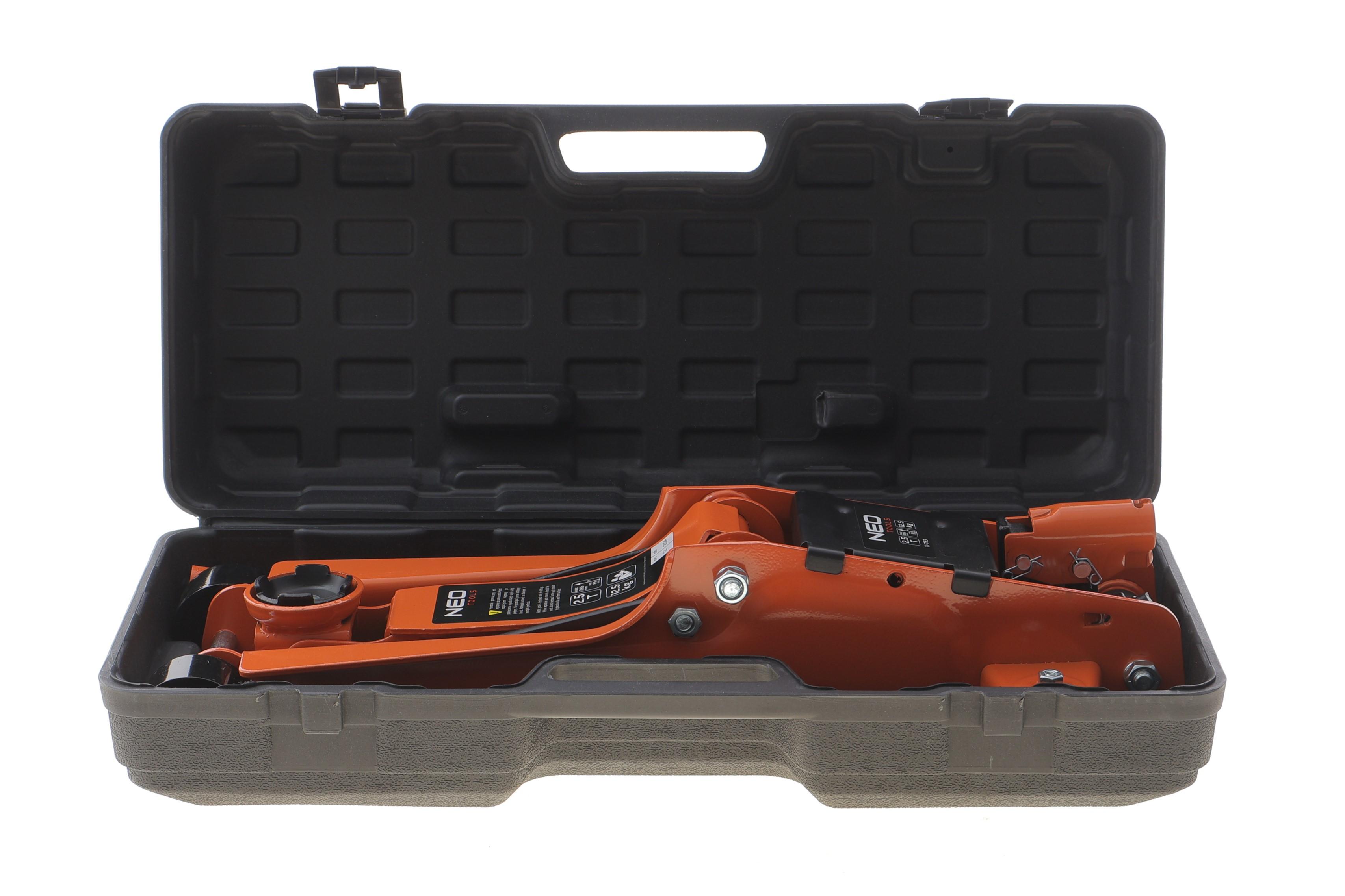 Домкрат підкатний гідравлічний 2.5 т h=85-385mm