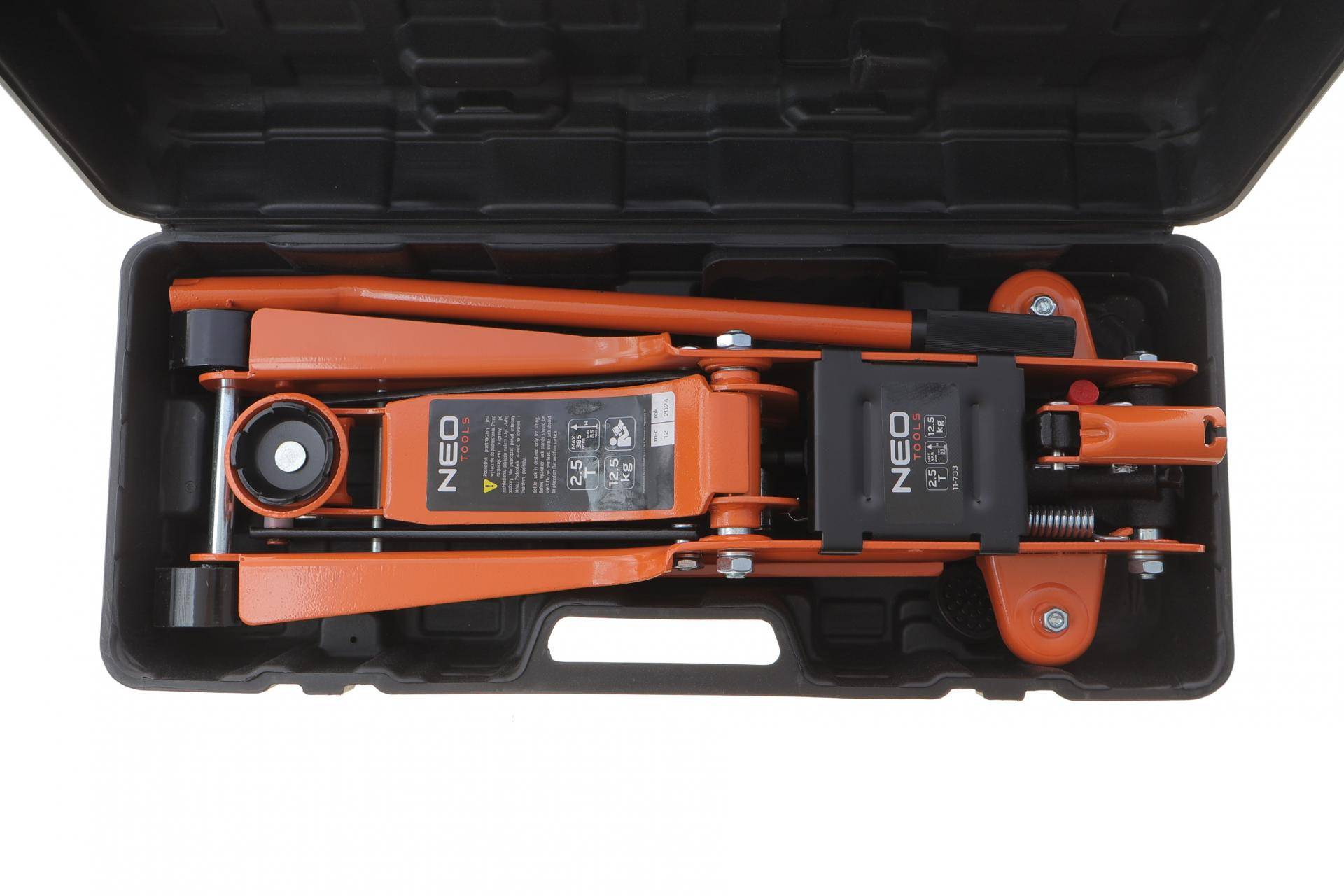 Домкрат підкатний гідравлічний 2.5 т h=85-385mm