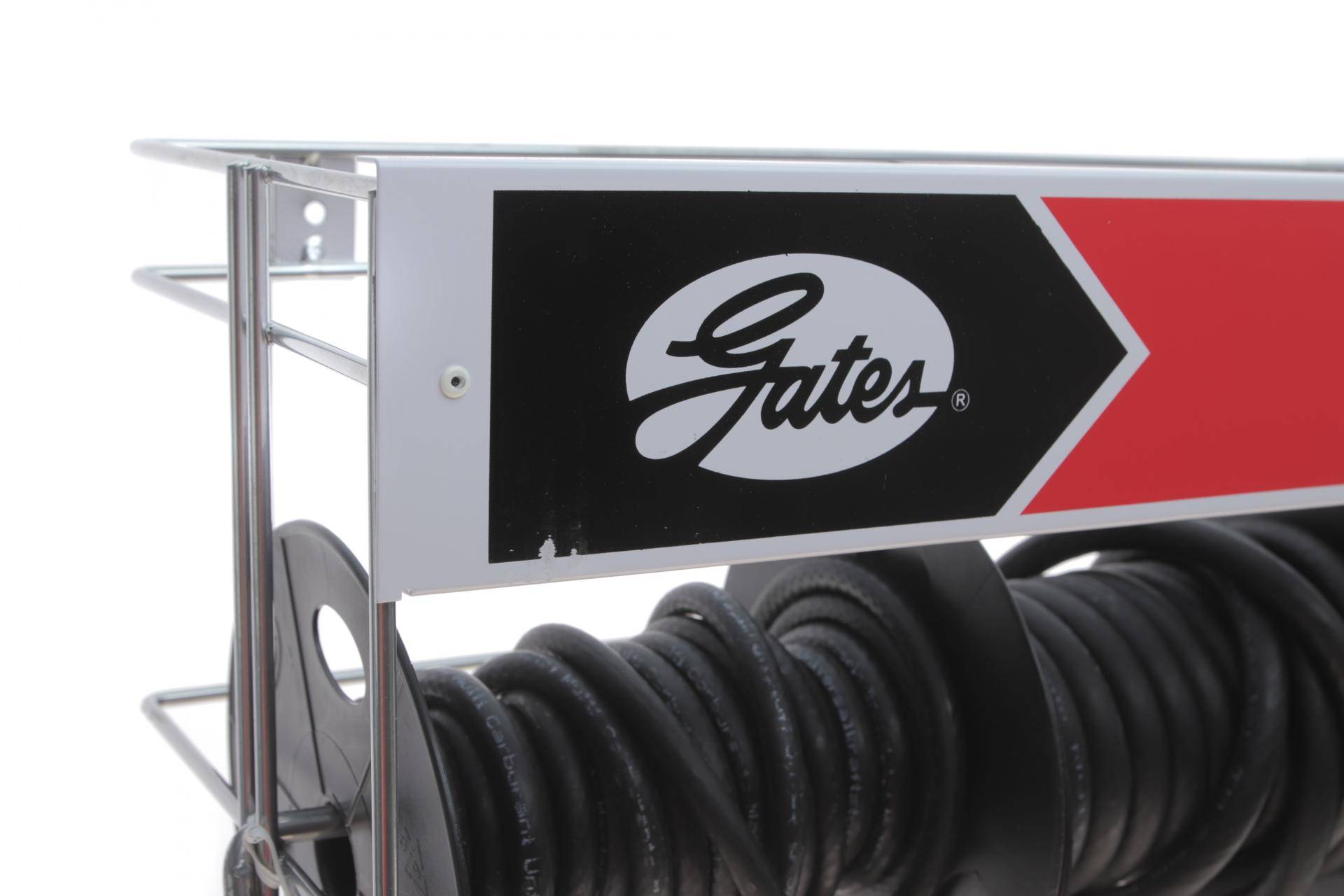 Стенд з паливними шлангами (3,2мм/4мм/5мм/6мм/8мм/10мм X 7,5м) (вир-во GATES) (4986-10160) (565*530*225 мм)