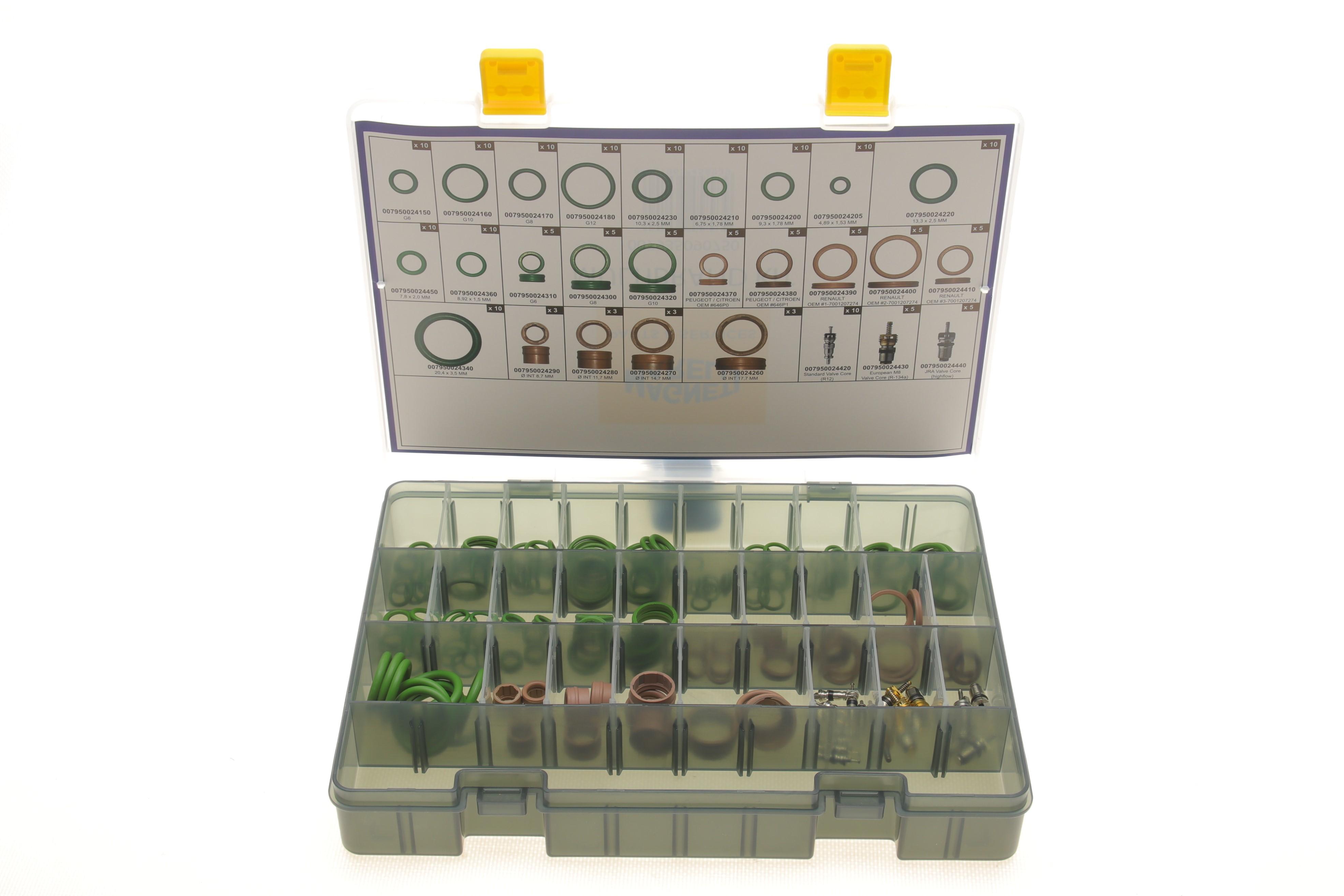 Набір ущільнювачів O-ring (універсальний) (120 шт.)