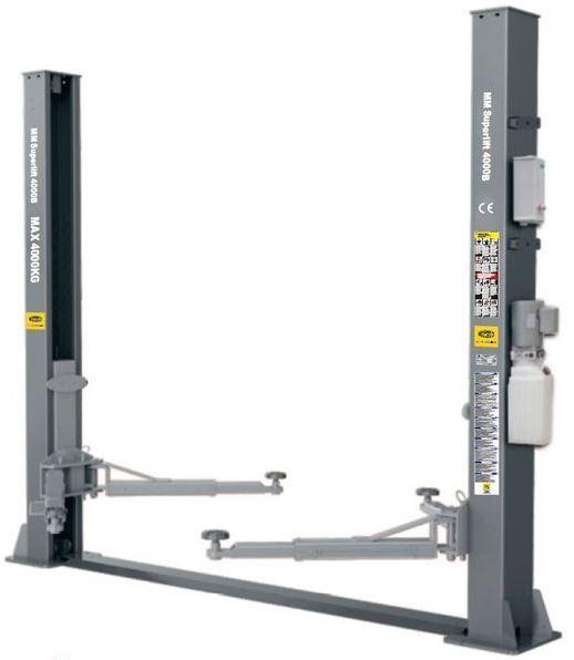 Підйомник двостійковий MM Superlift 4000B 220В з нижньою синхронізацією (без монтажу)