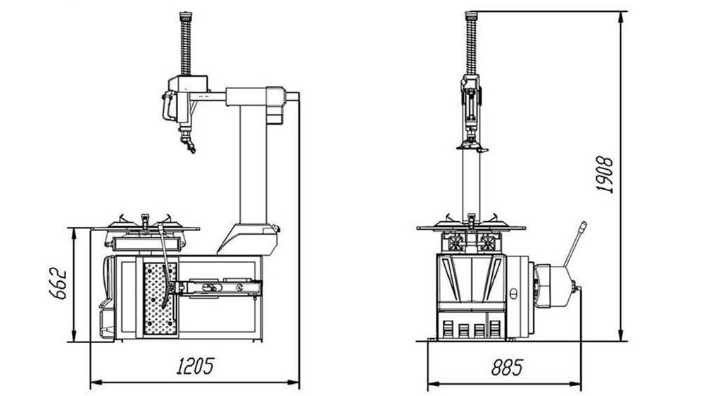 Стенд шиномонтажний автоматичний ATH M33 + A24