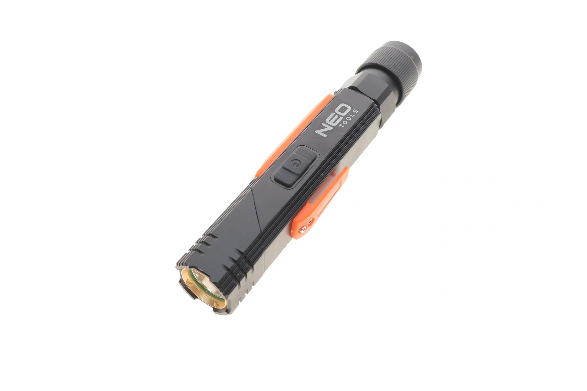 Ліхтарик акумуляторний 300 lm 2 В 1 CREE XPE + COB LED/3W (USB)