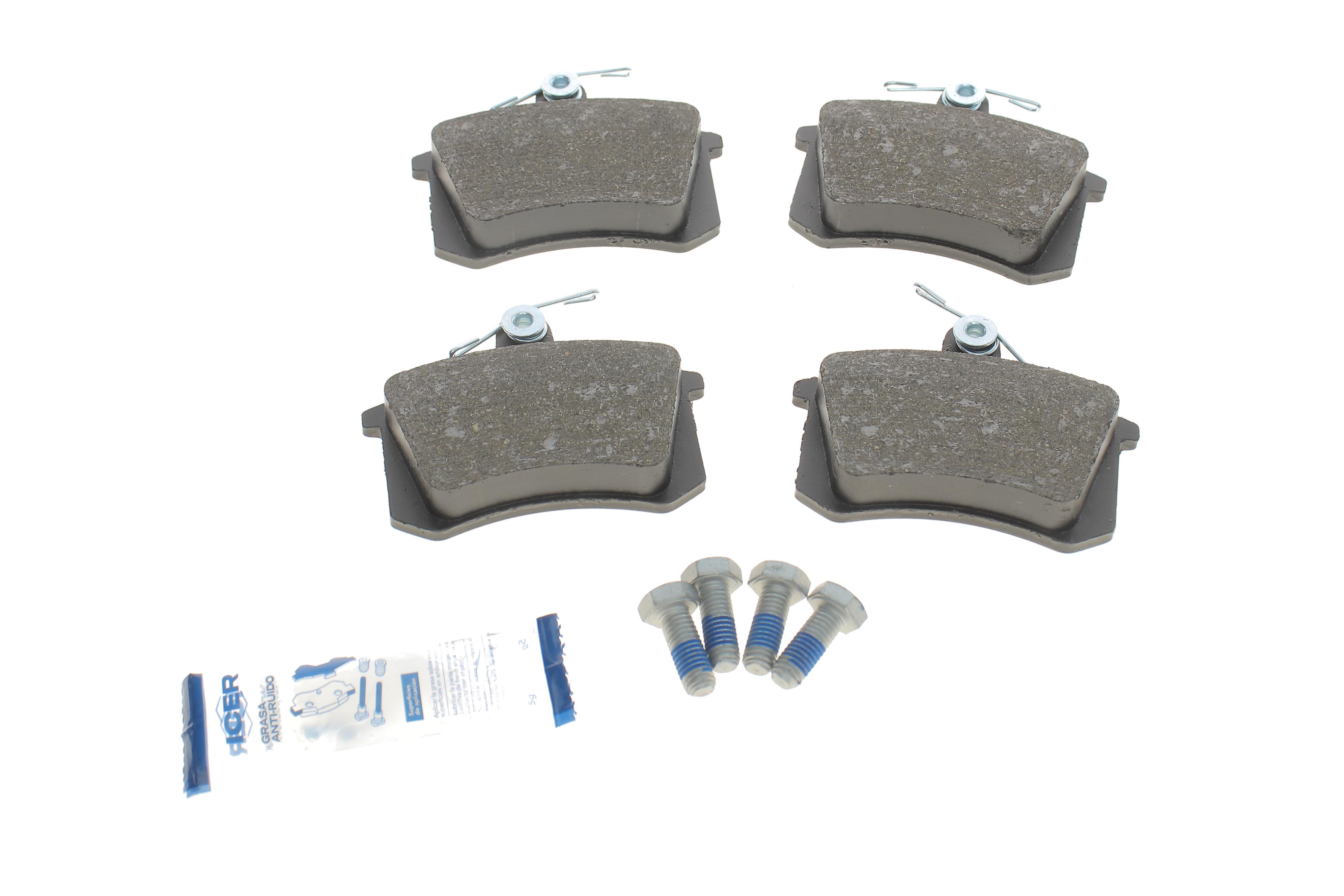 Колодки гальмівні (задні) Audi A4/A6/A8 94-02/Audi 80 91-96/Audi 90 84-91/Audi 100/200 77-94