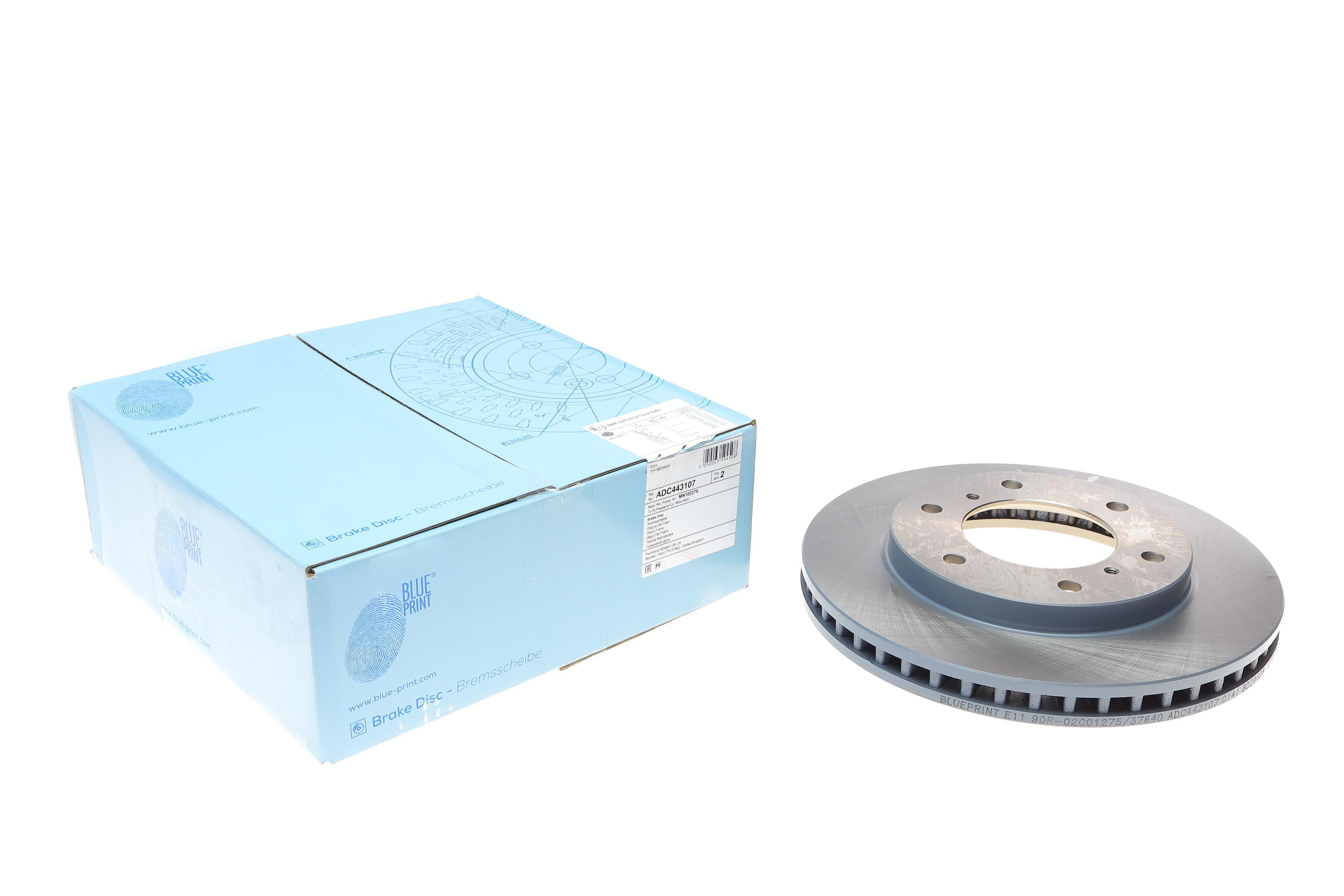 Диск гальмівний (передній) Mitsubishi L200 04-/Pajero Sport 08- (294x28)