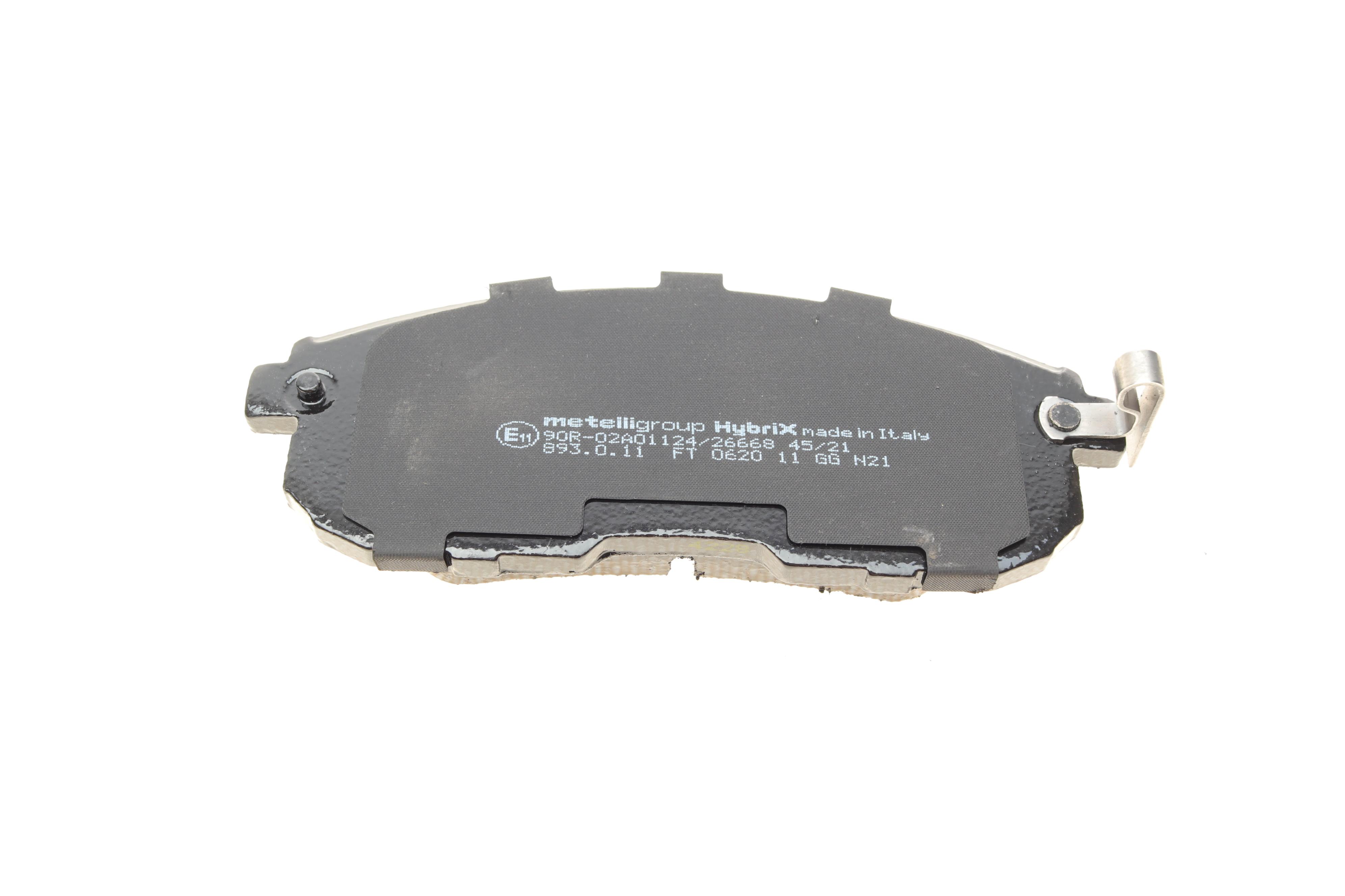 Колодки гальмівні (передні) Renault Latitude/Nissan Juke/Cube 09-/Tiida 07-12/Suzuki SX4 06-