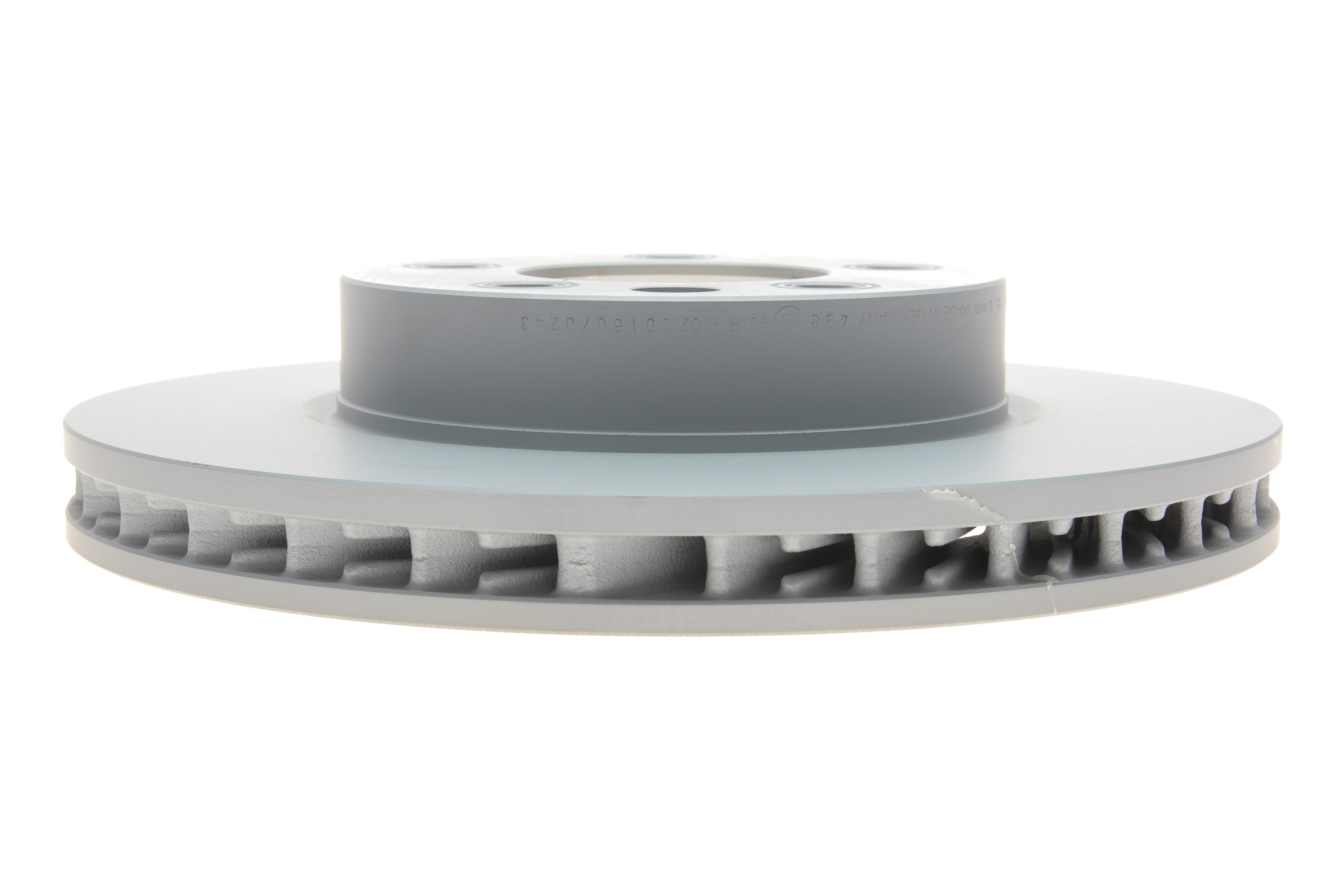 Диск гальмівний (передній) Porsche Cayenne/VW Touareg 02- (330x32) (L) (з покриттям) (вентильований)