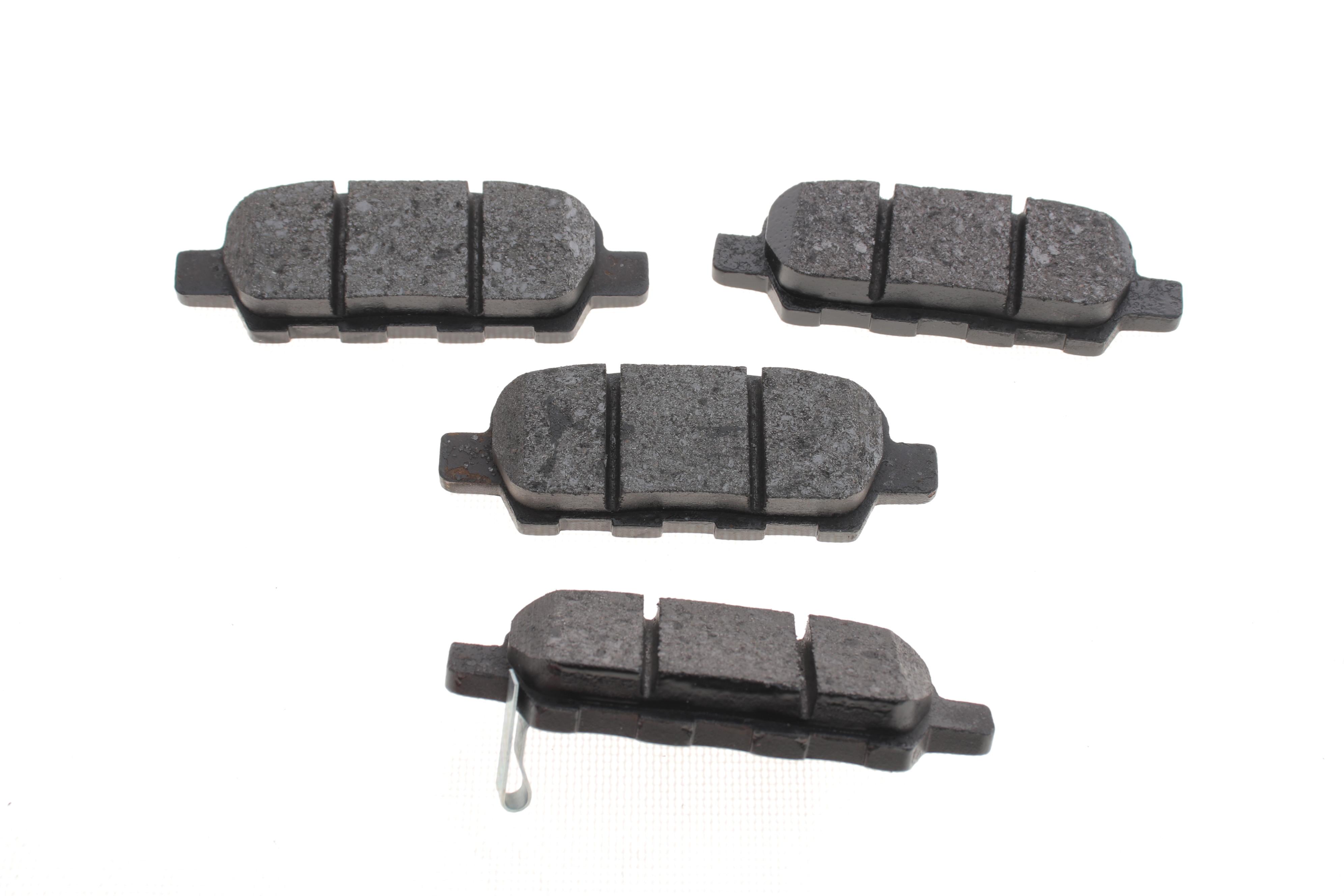 Колодки гальмівні (задні) Renault Koleos/Nissan Juke/Qashqai/X-Trail/Suzuki 08- (Akebono)