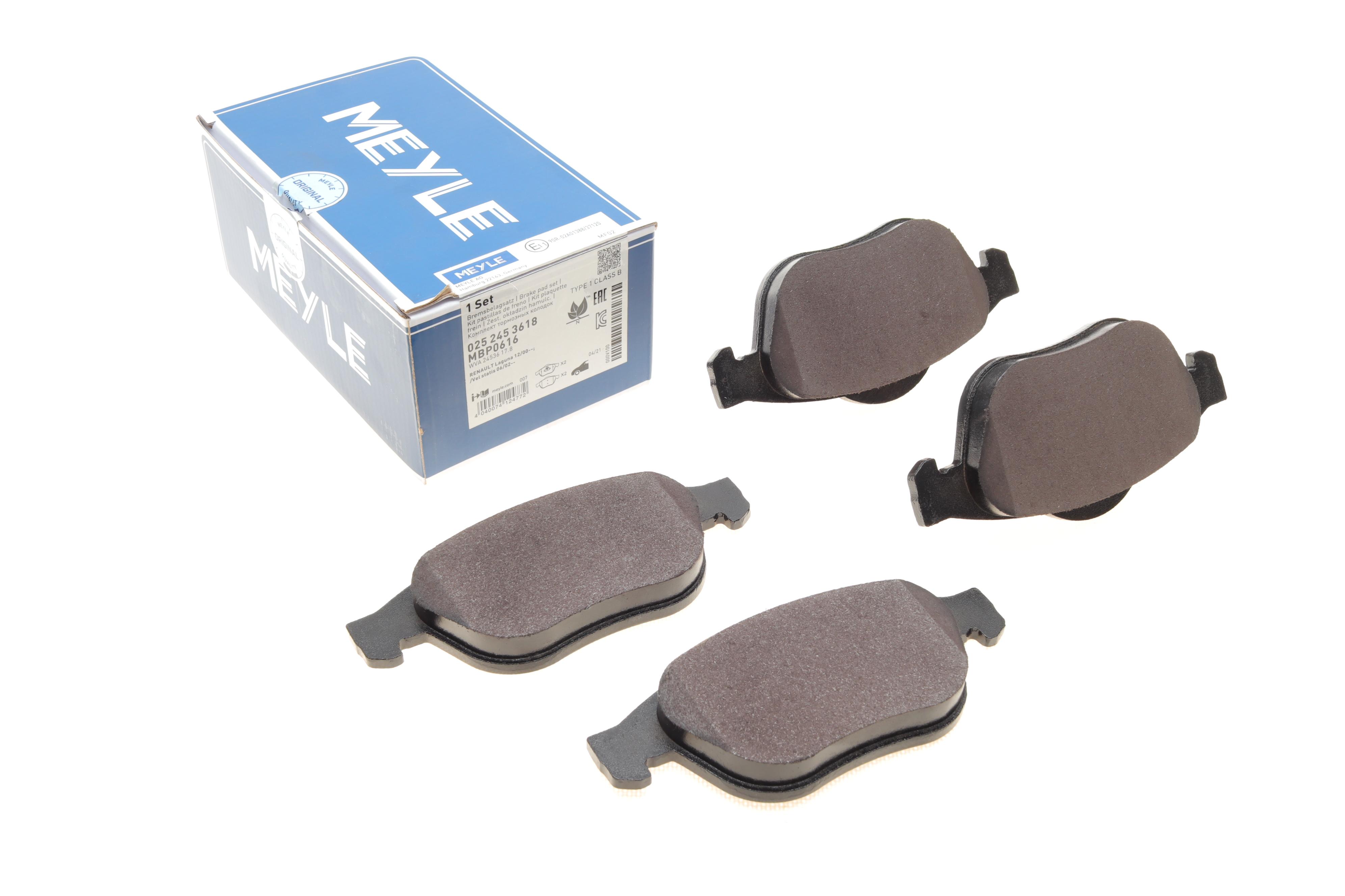 Колодки гальмівні (передні) Renault Laguna II/Espace IV 02- (Ate)