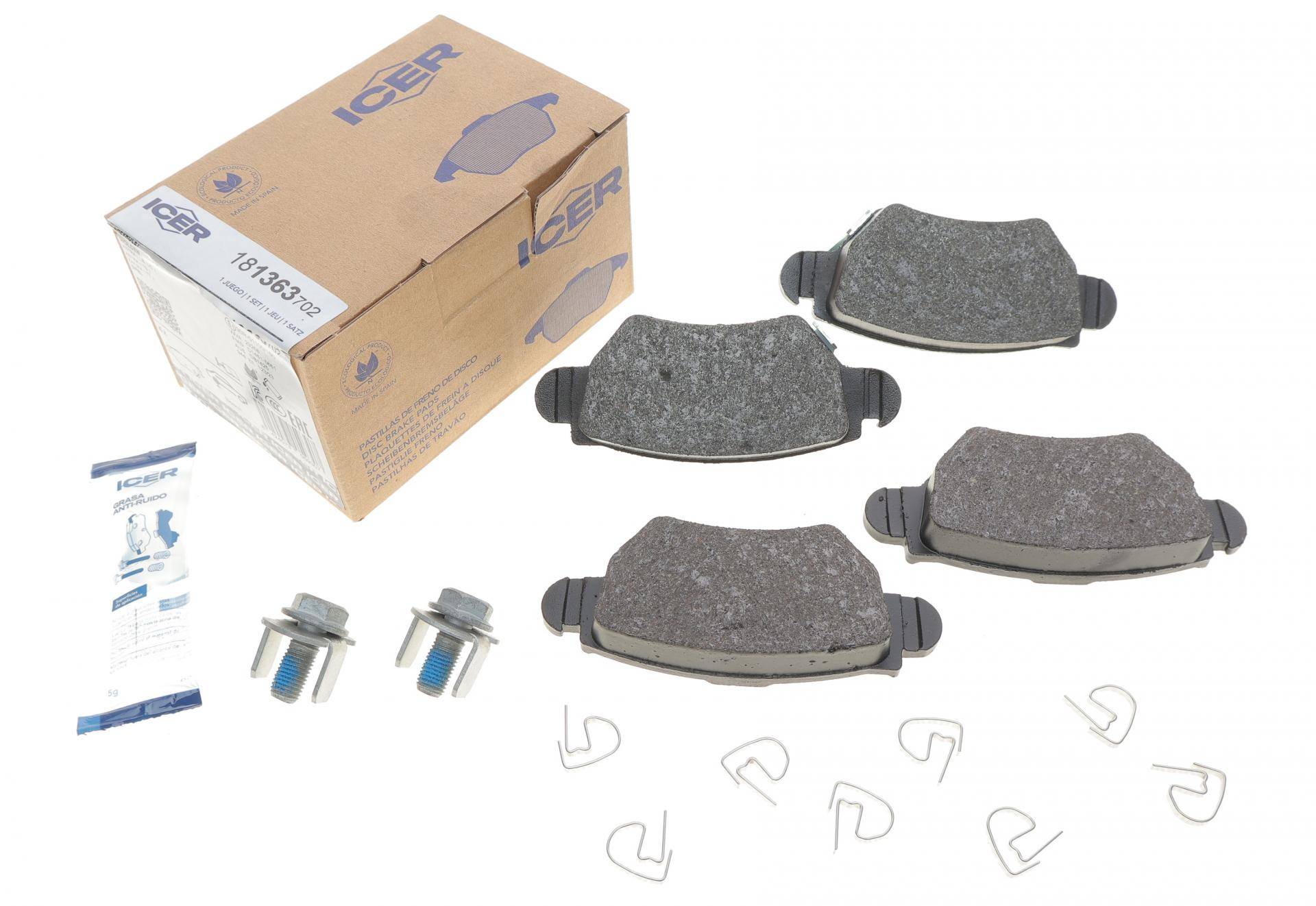 Колодки гальмівні (задні) Opel Astra G 98-09/Zafira A 99-05/Chevrolet Corsa 94-02/Zafira 01-12