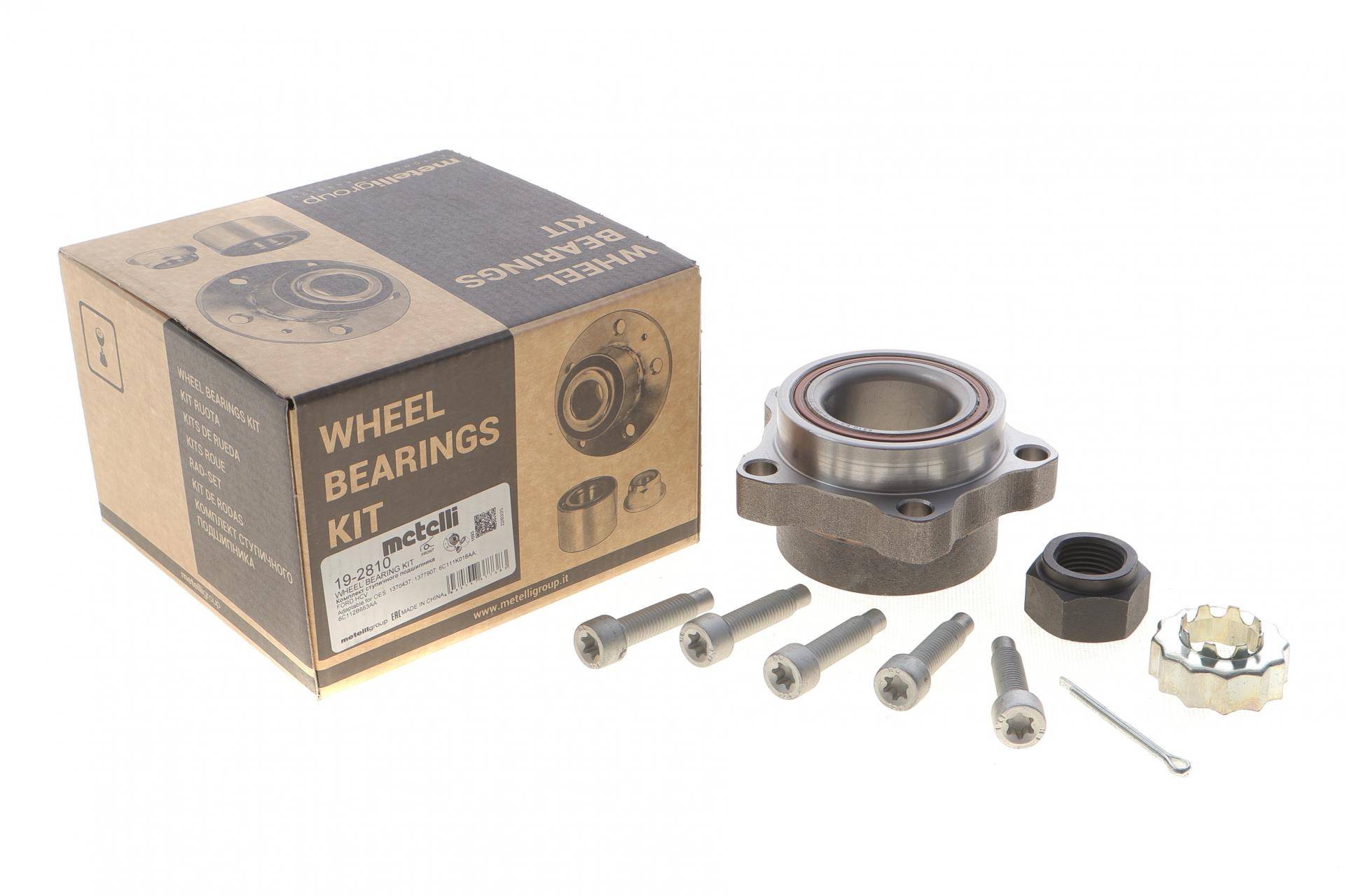 Підшипник маточини (передньої) Ford Transit 06- (4 отв.) (57x45x78/110) (к-кт)