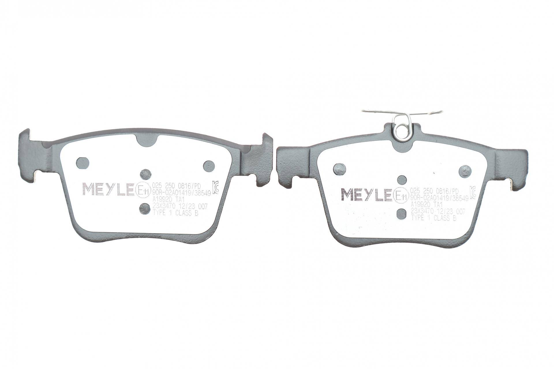 Колодки гальмівні (задні) VW Golf/Touran 1.0-2.0 TDI 12- (Ate)