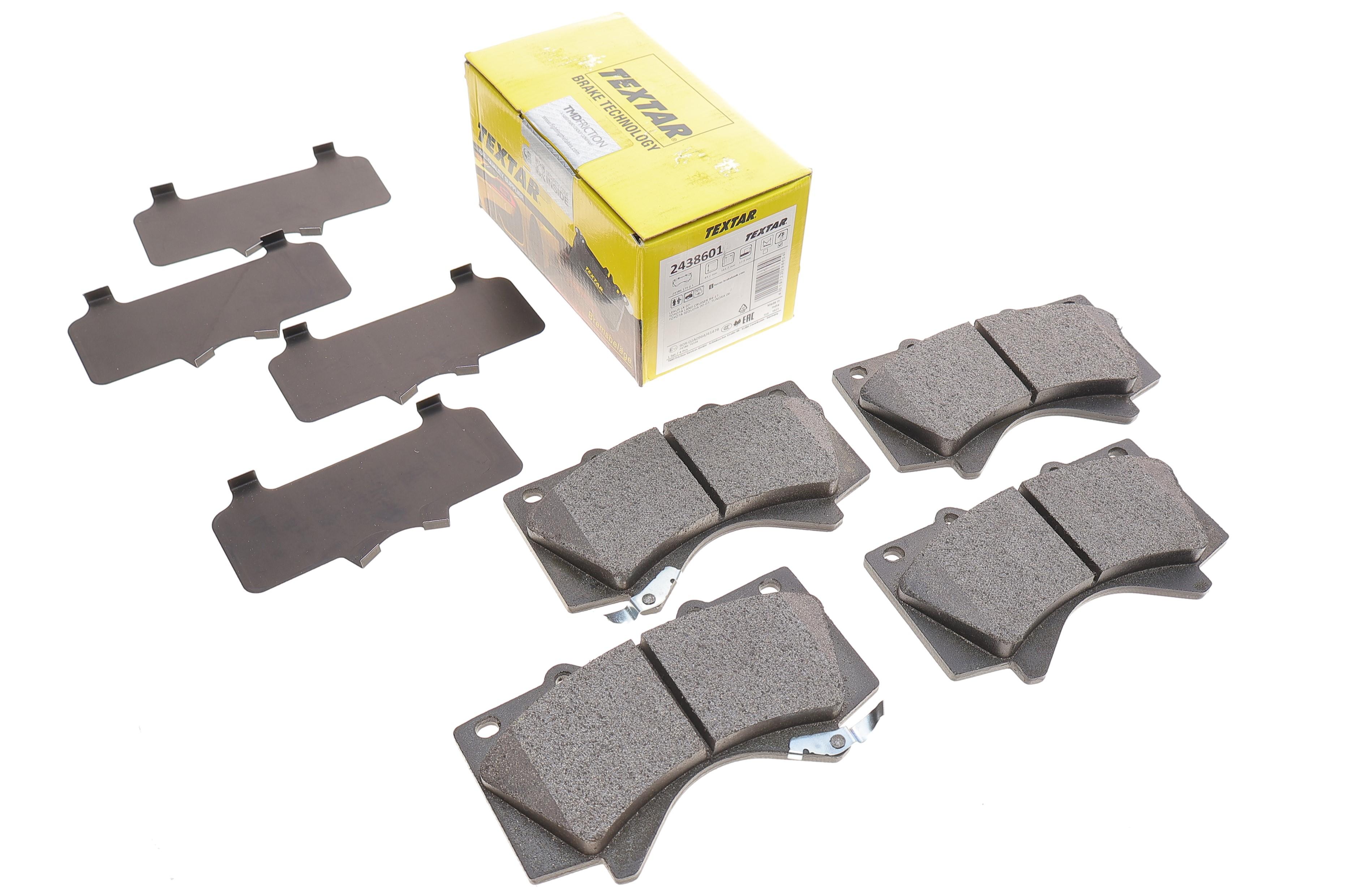 Колодки гальмівні (передні) Toyota Land Cruiser 200 08- (Advics)