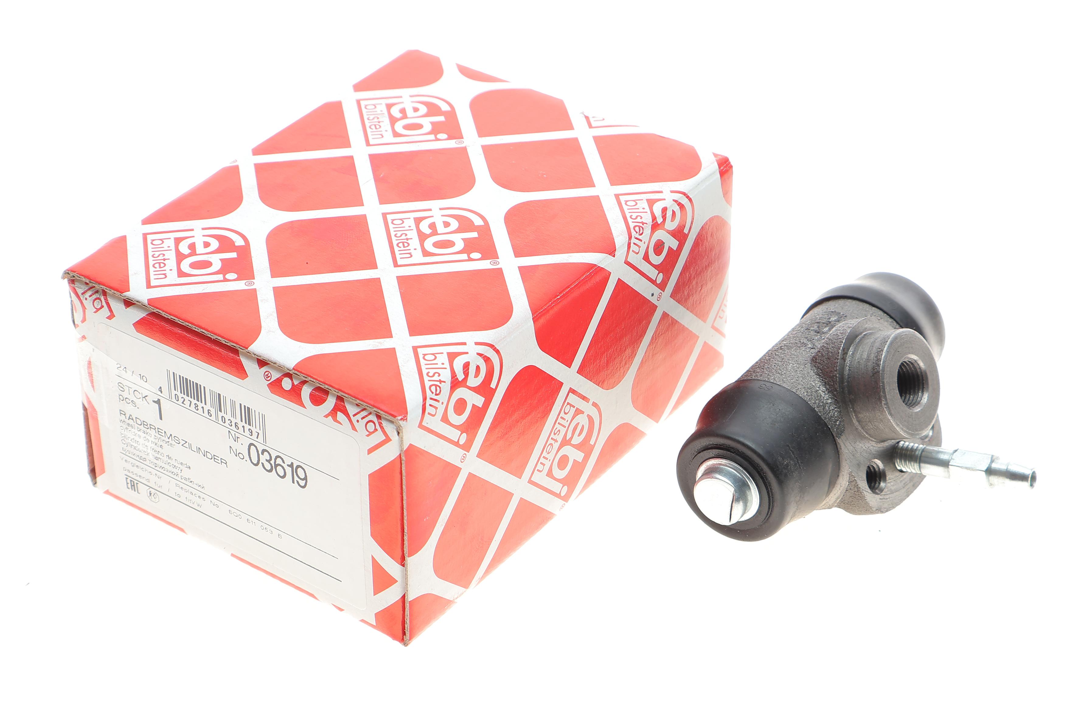 Циліндр гальмівний (задній) VW Caddy I/Golf III/IV 1.8 85- (d=19.05mm)