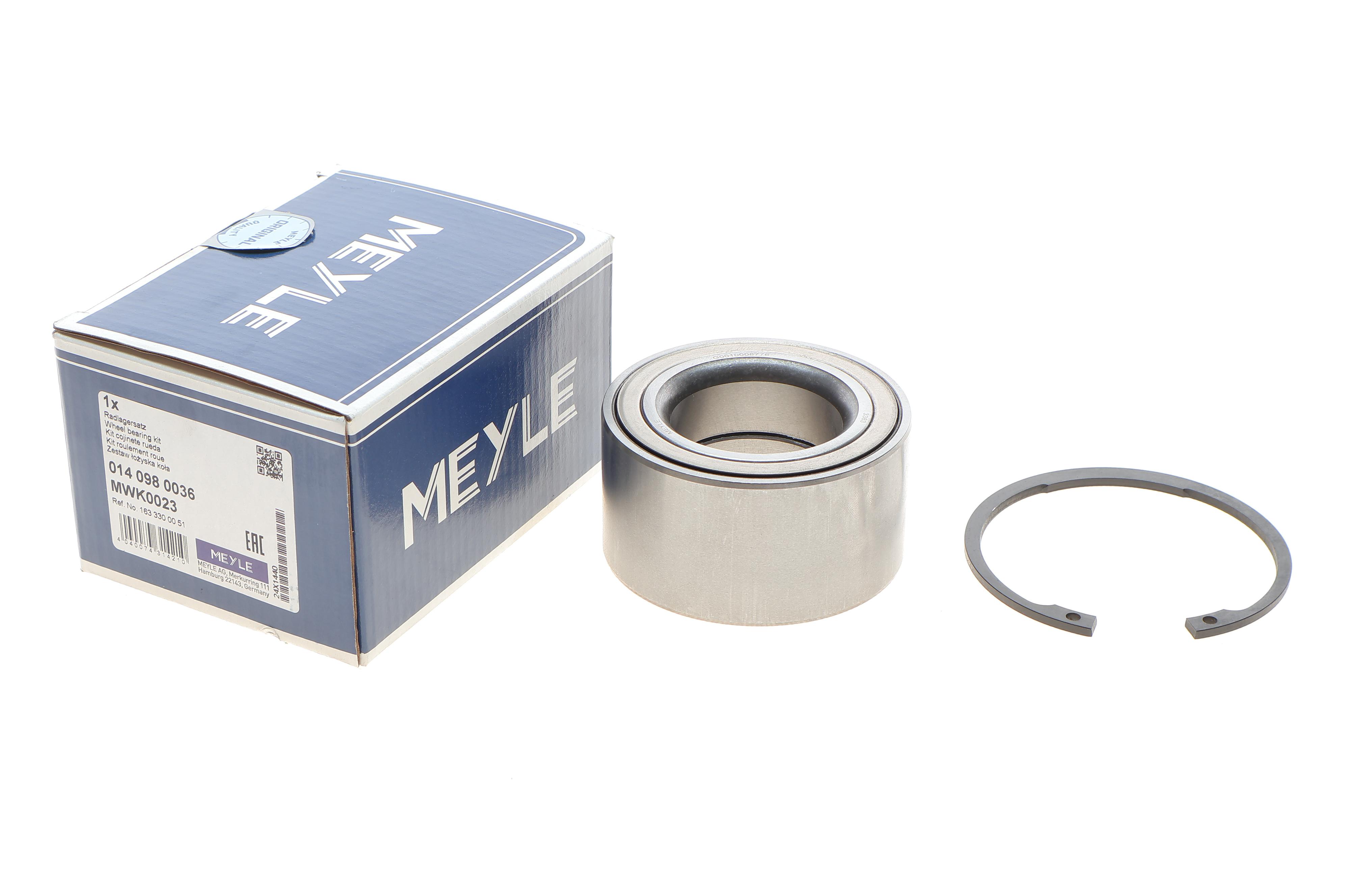 Підшипник маточини (передньої/задньої) MB ML (W163) 230/320/430 2.3-5.5 98-05 (49x88x46)