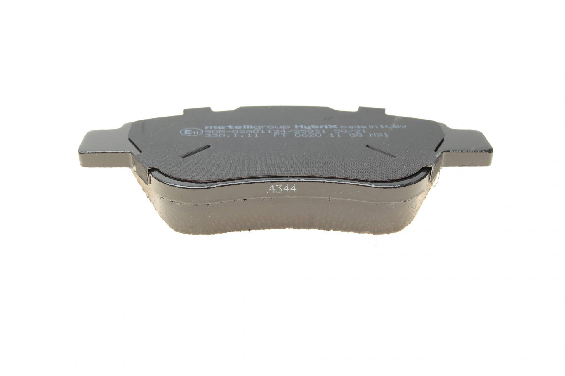 Колодки гальмівні (передні) Fiat Doblo 00-/Panda 03-/500 II 07-/Lancia Musa 04-12