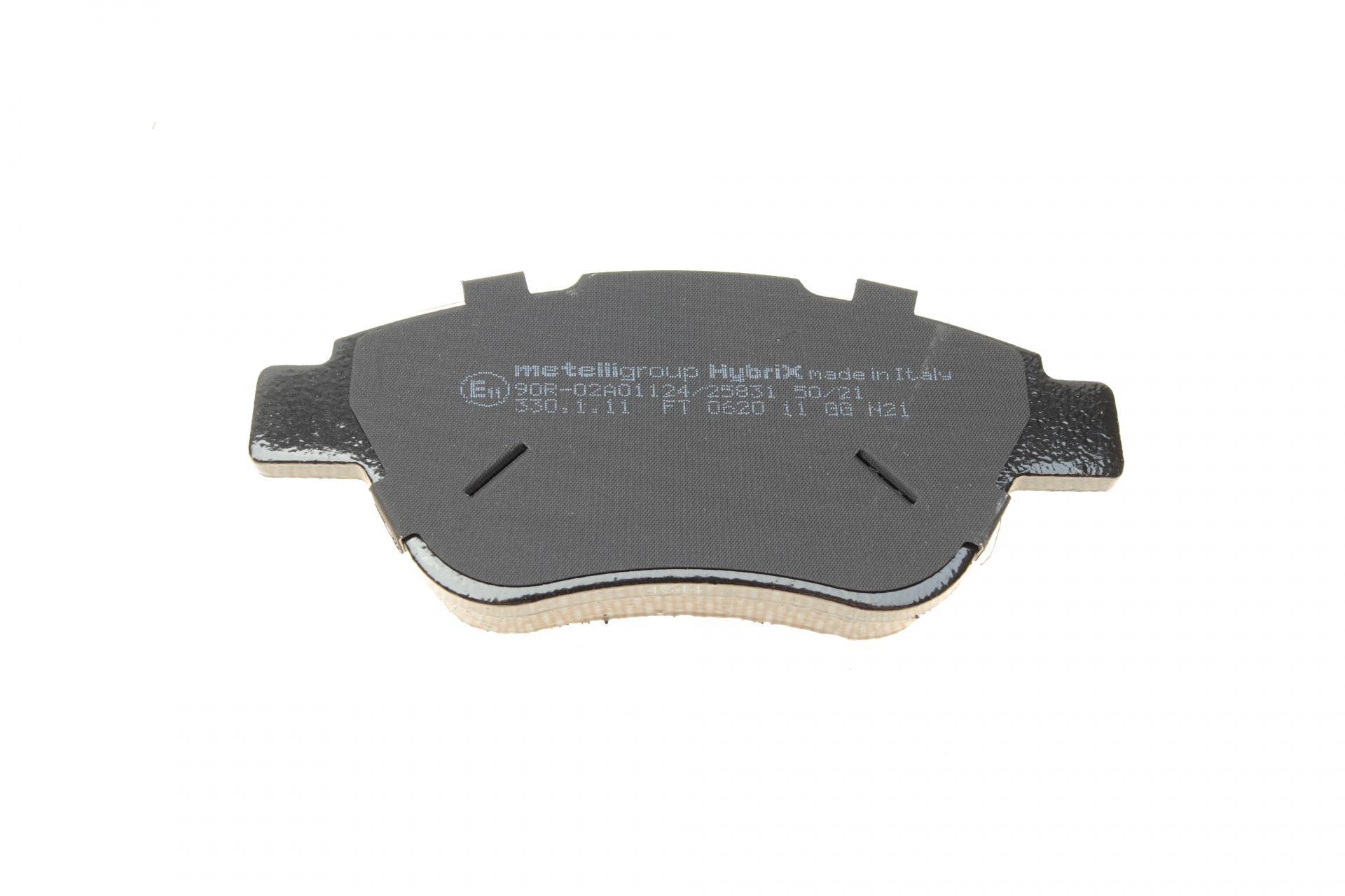 Колодки гальмівні (передні) Fiat Doblo 00-/Panda 03-/500 II 07-/Lancia Musa 04-12