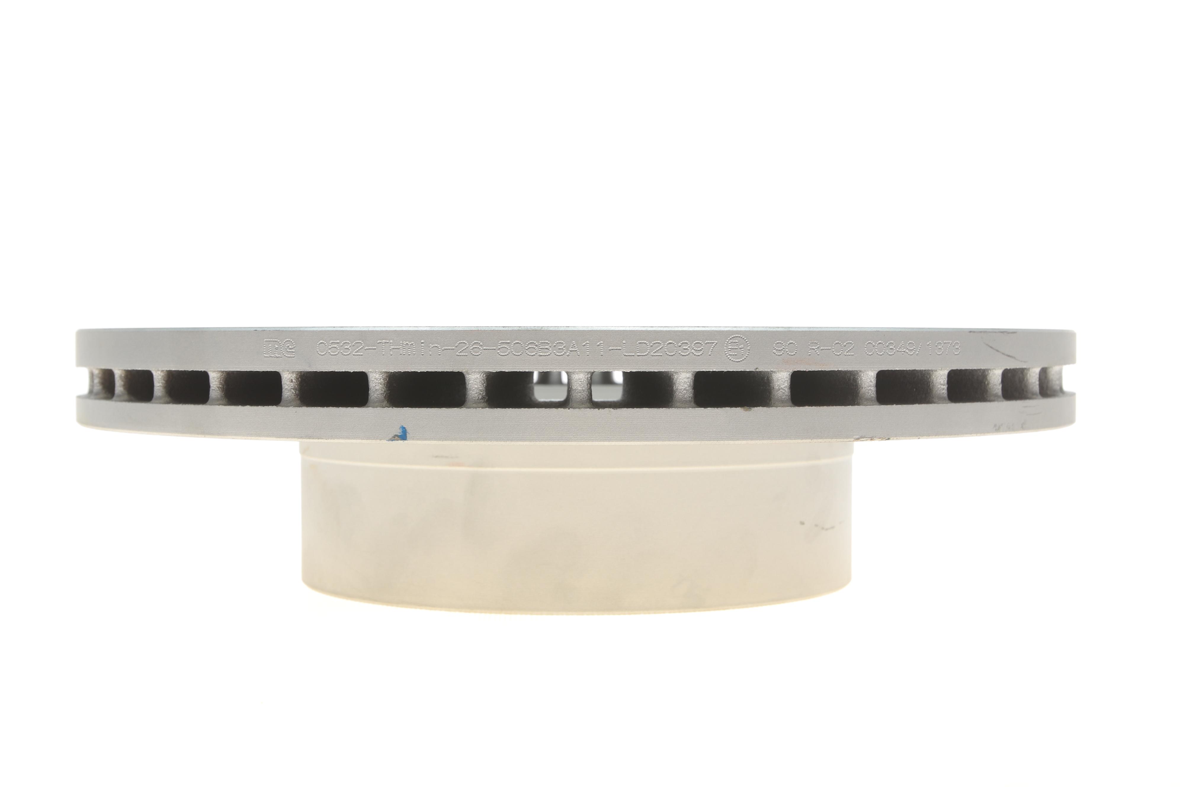 Диск гальмівний (передній) Renault Master/Opel Movano/Nissan 98- (R16) (305.2x28) (з покр.) (вент.)