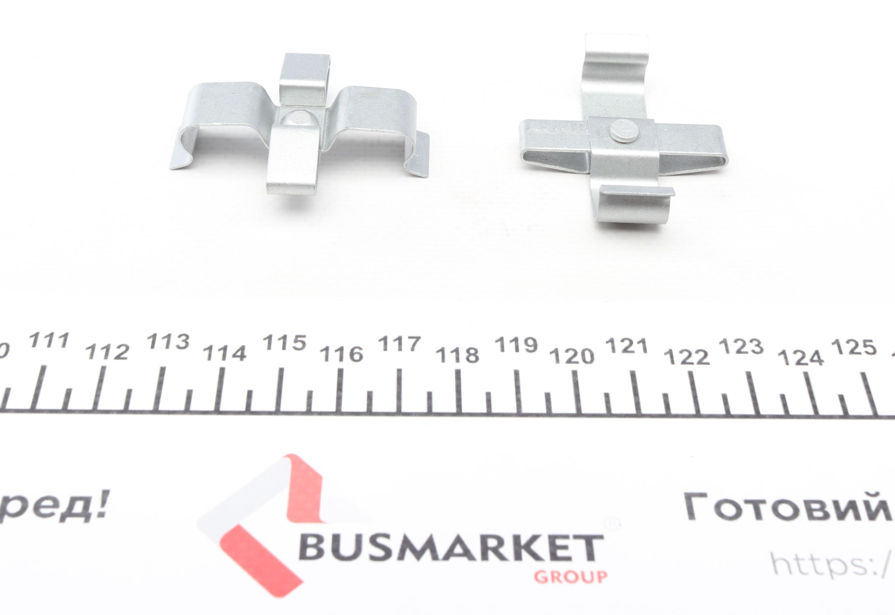 Планка супорта (заднього) прижимна (к-кт) MB E-class (W124/W210) 93-03 (Ate)