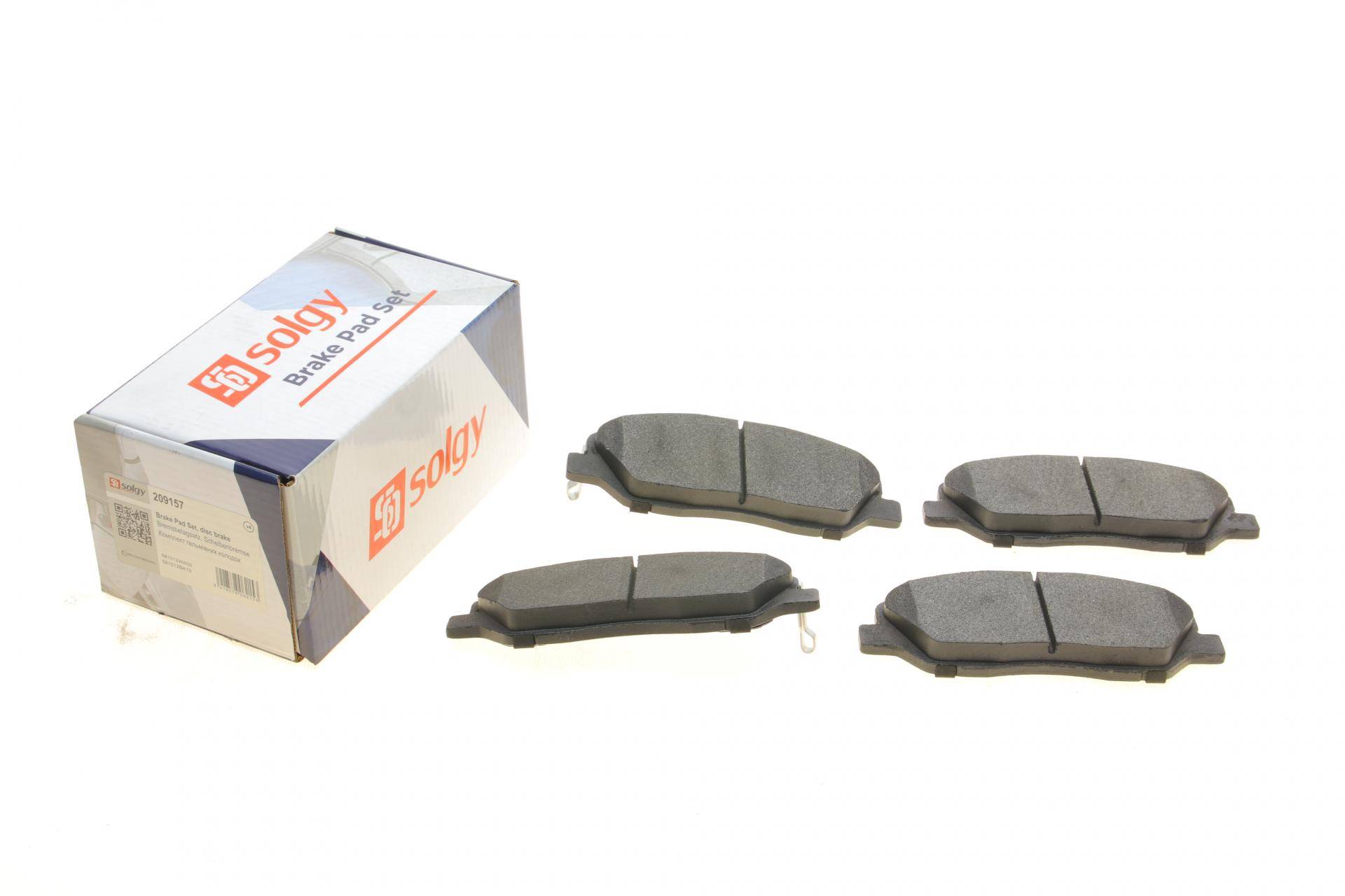 Колодки гальмівні (передні) Hyundai Santa Fe/Kia Sorento 00-