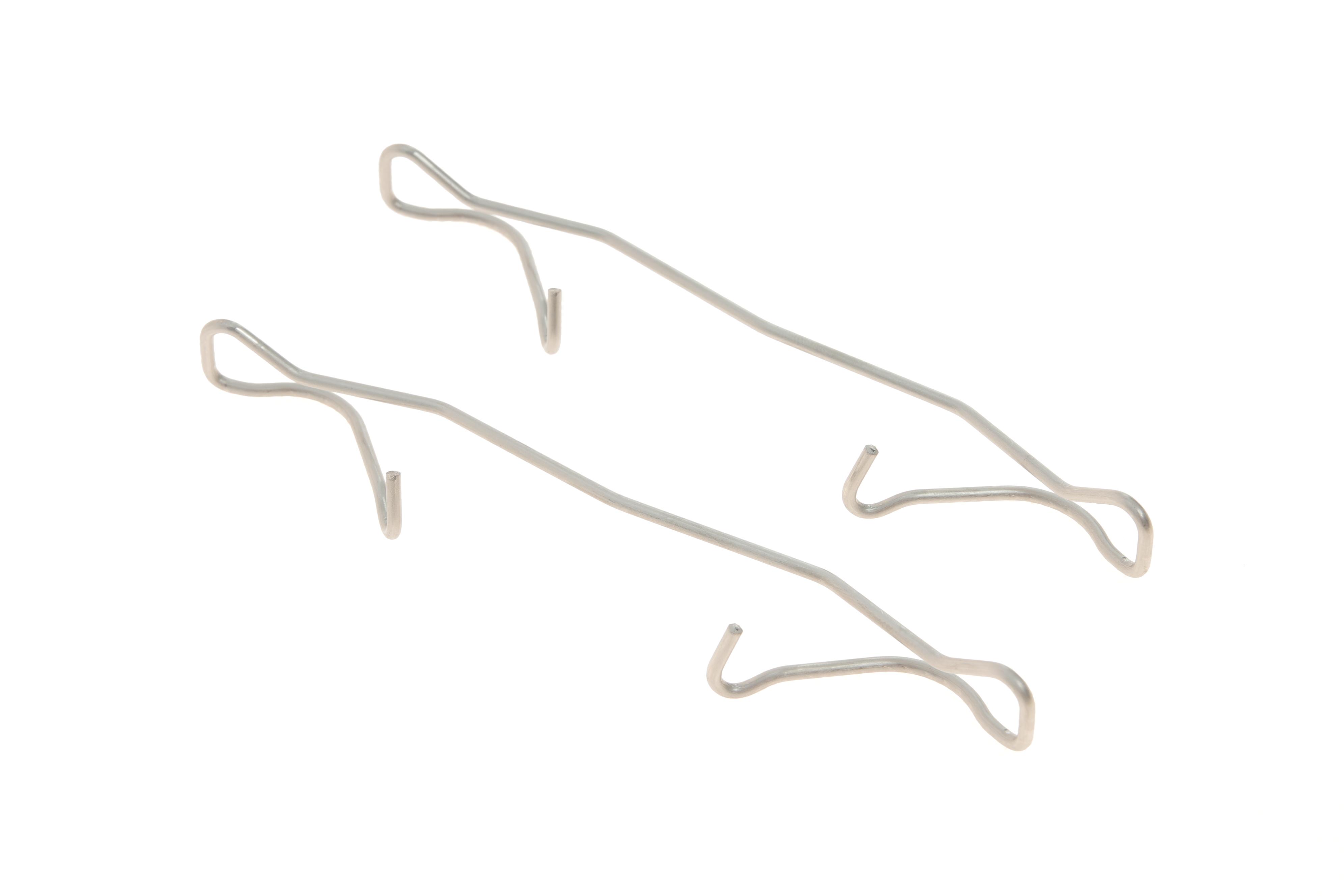 Планка супорта (переднього) прижимна (к-кт) Dacia Duster/Citroen Berlingo 1.5dCi/1.6HDi 05- (Ate)