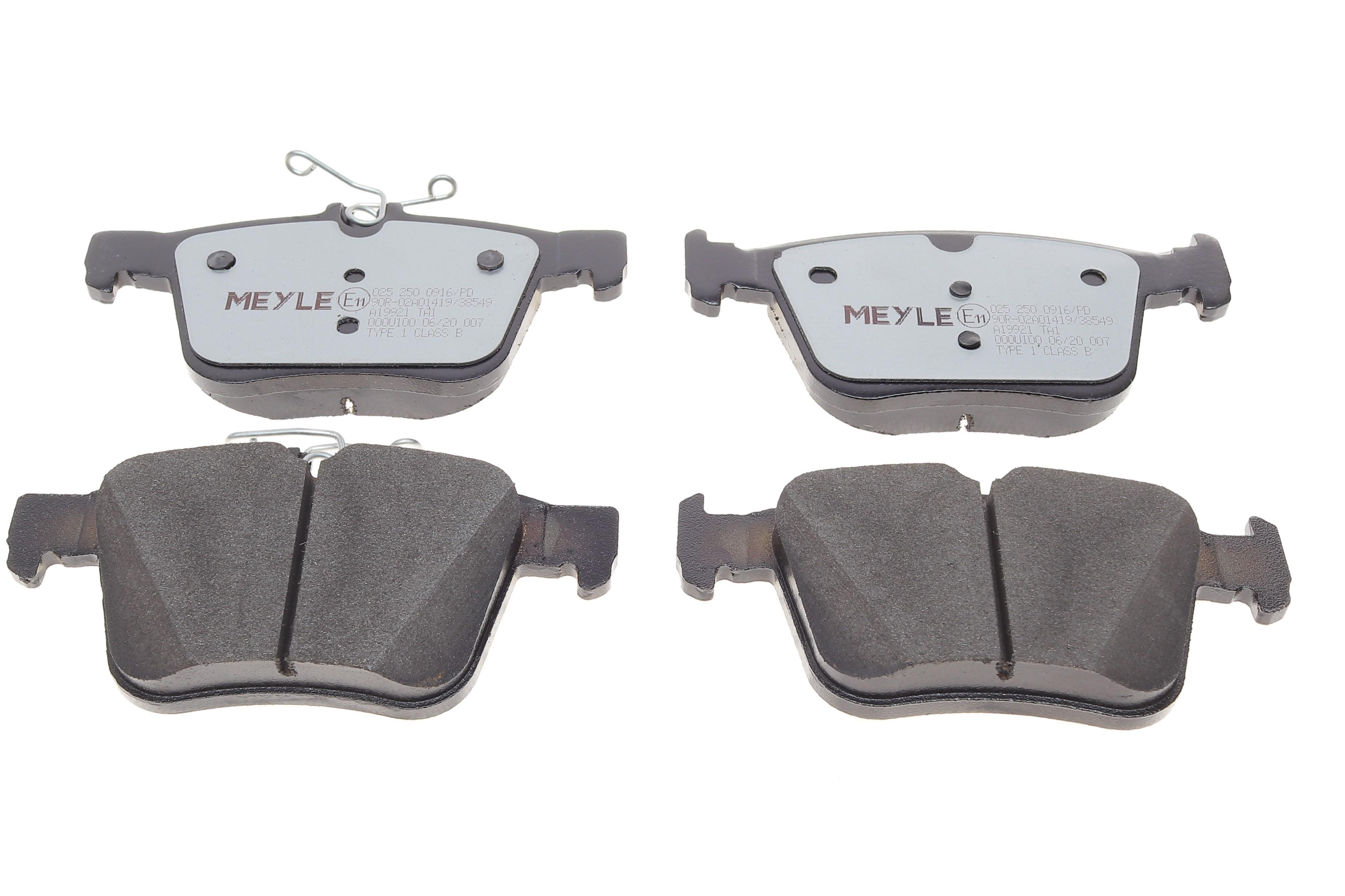 Колодки гальмівні (задні) Audi A3/VW Golf/Touran/Passat VI 1.0-2.0TDI/Skoda SuperB 12-(ATE)