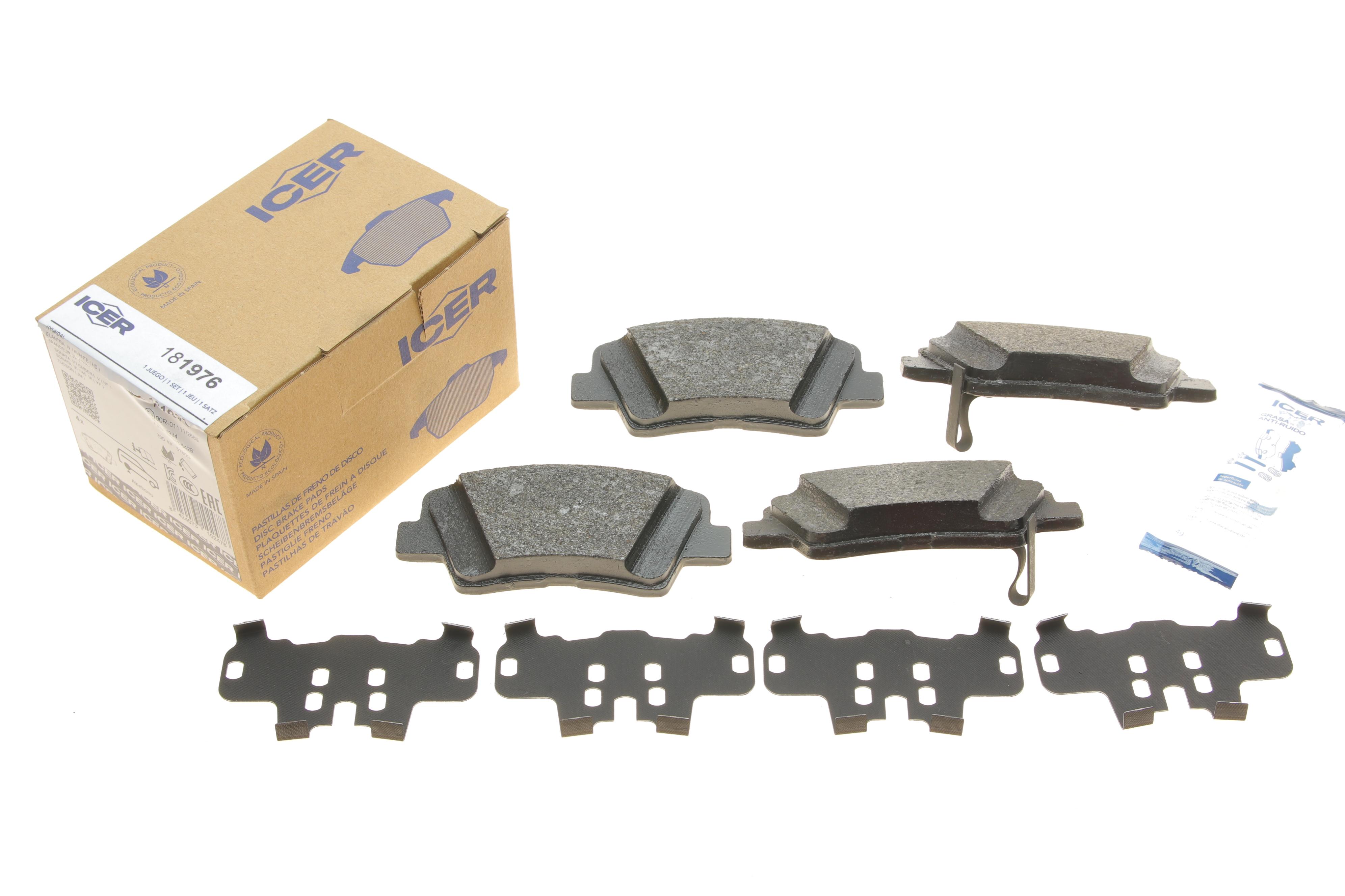 Колодки гальмівні (задні) Hyundai Tucson 04-/Elantra/Sonata 05-15/i40/Grandeur/Kia Optima/Soul 10-