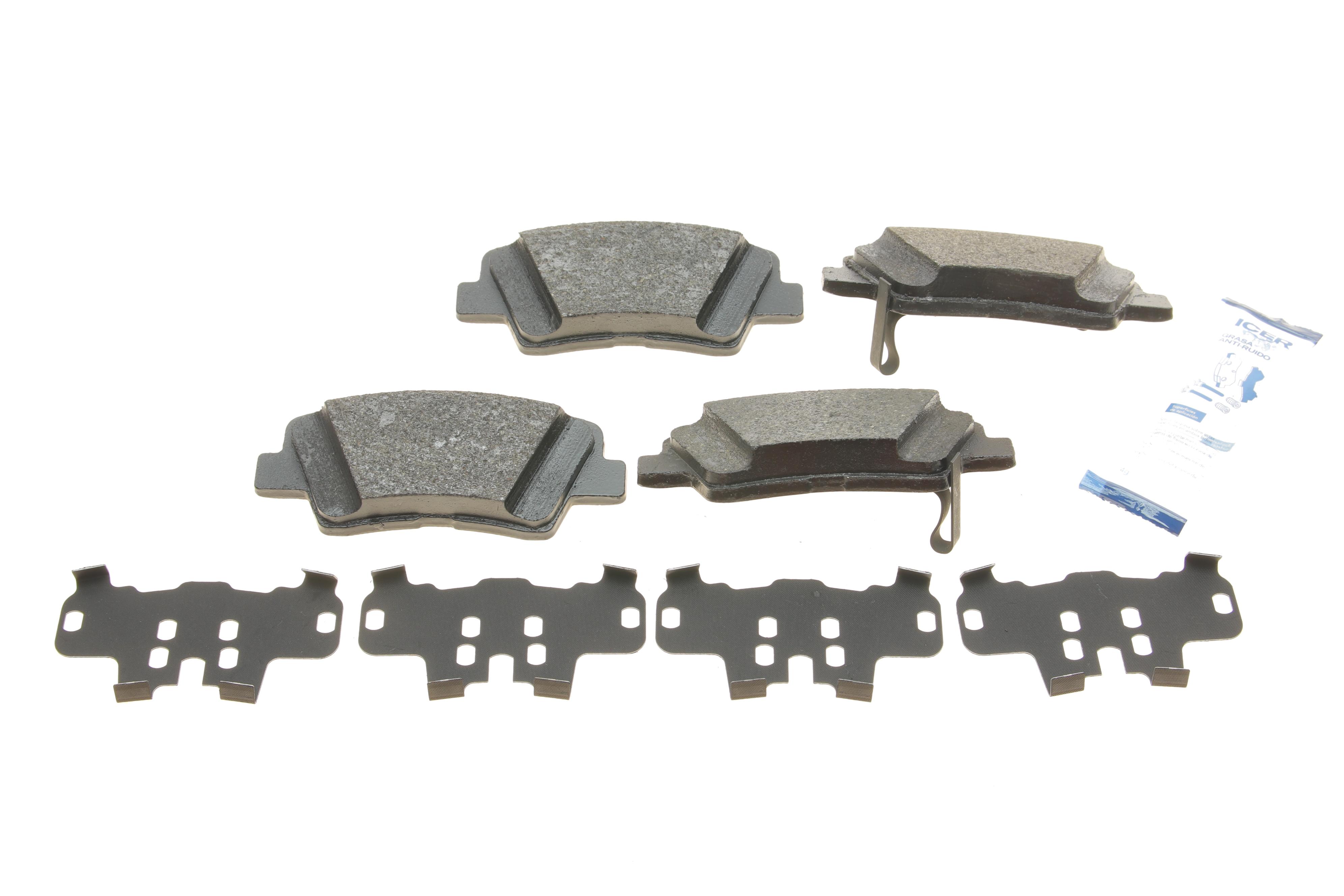 Колодки гальмівні (задні) Hyundai Tucson 04-/Elantra/Sonata 05-15/i40/Grandeur/Kia Optima/Soul 10-