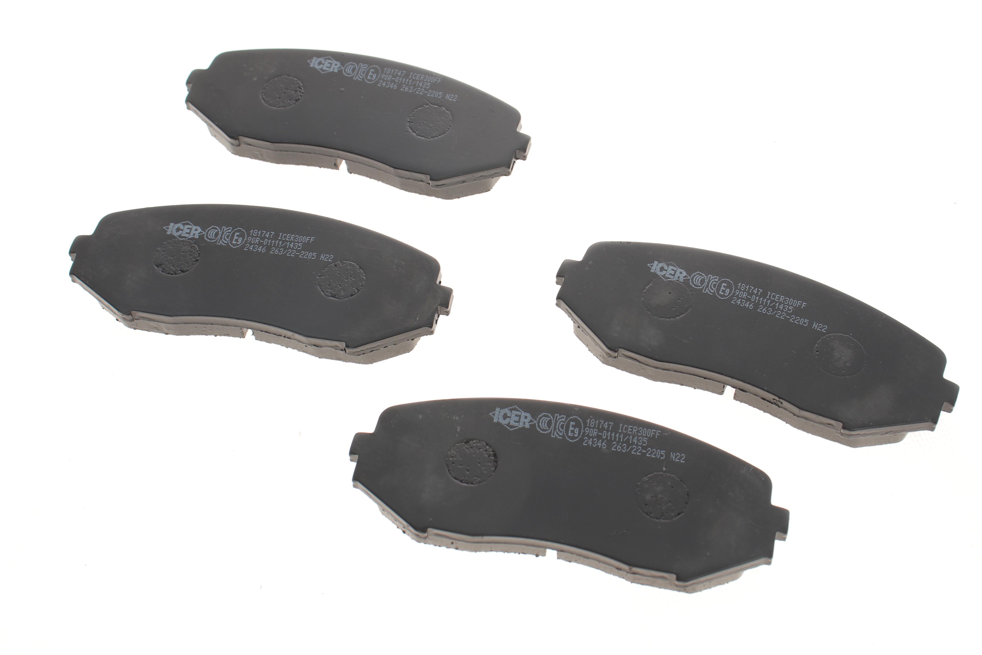 Колодки гальмівні (передні) Suzuki Grand Vitara 98-