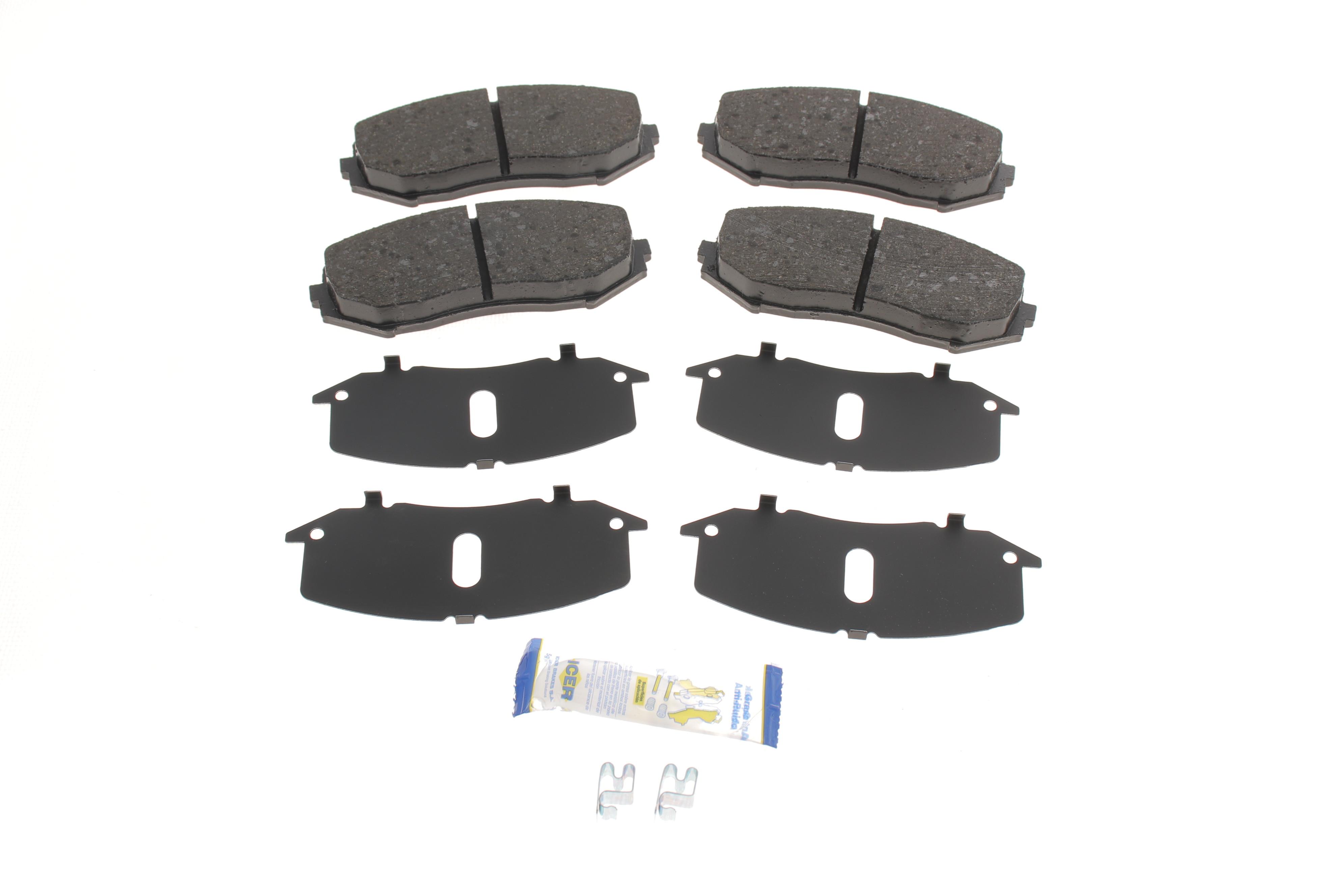 Колодки гальмівні (передні) Suzuki Grand Vitara 98-