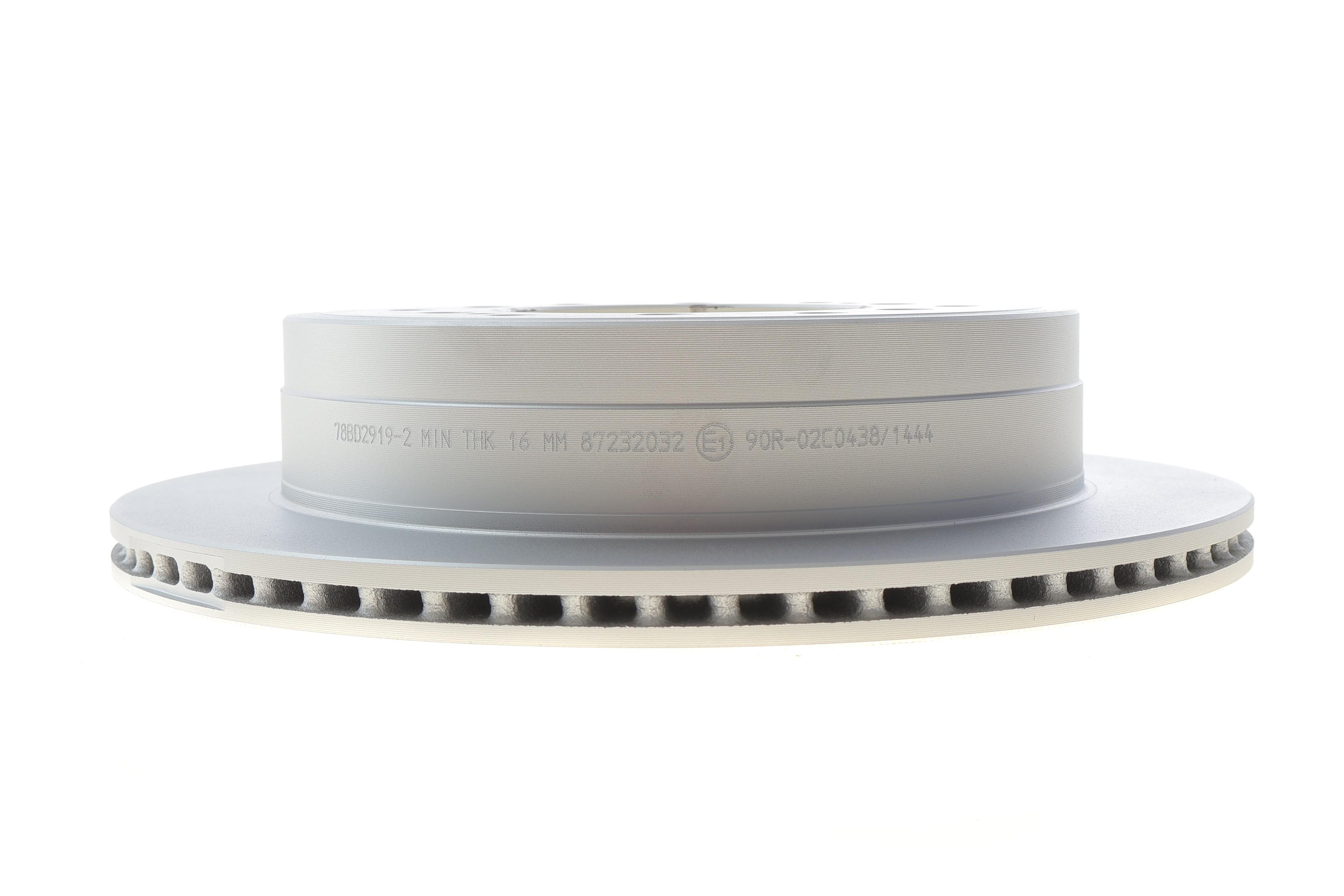 Диск гальмівний (задній) Lexus GX 01-09/Toyota Land Cruiser Prado 95- (312x18) (з покр.) (вентил.)