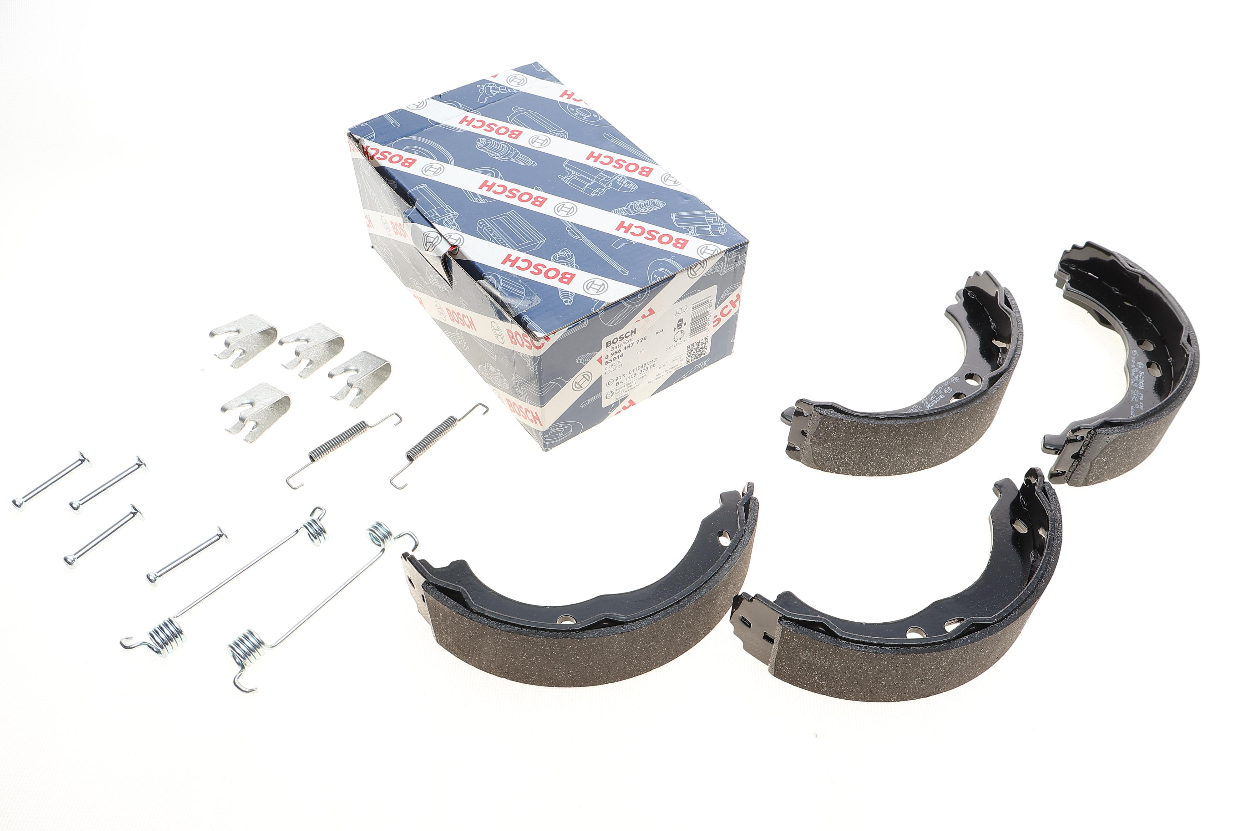 Колодки ручника Fiat Ducato/Peugeot Boxer 06- (172x42)