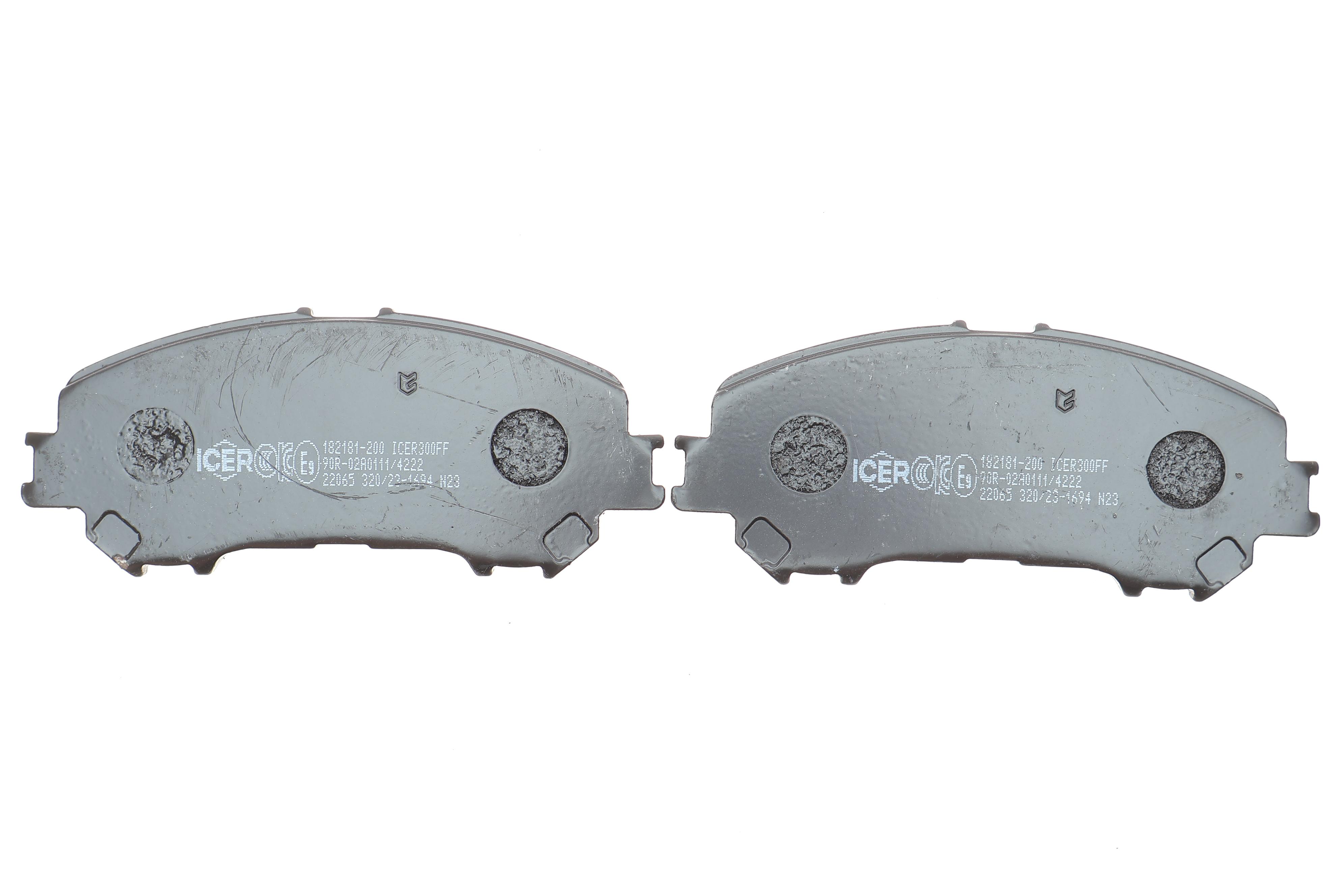 Колодки гальмівні (передні) Nissan Qashqai II/X-Trail/ Renault Koleos II 13-