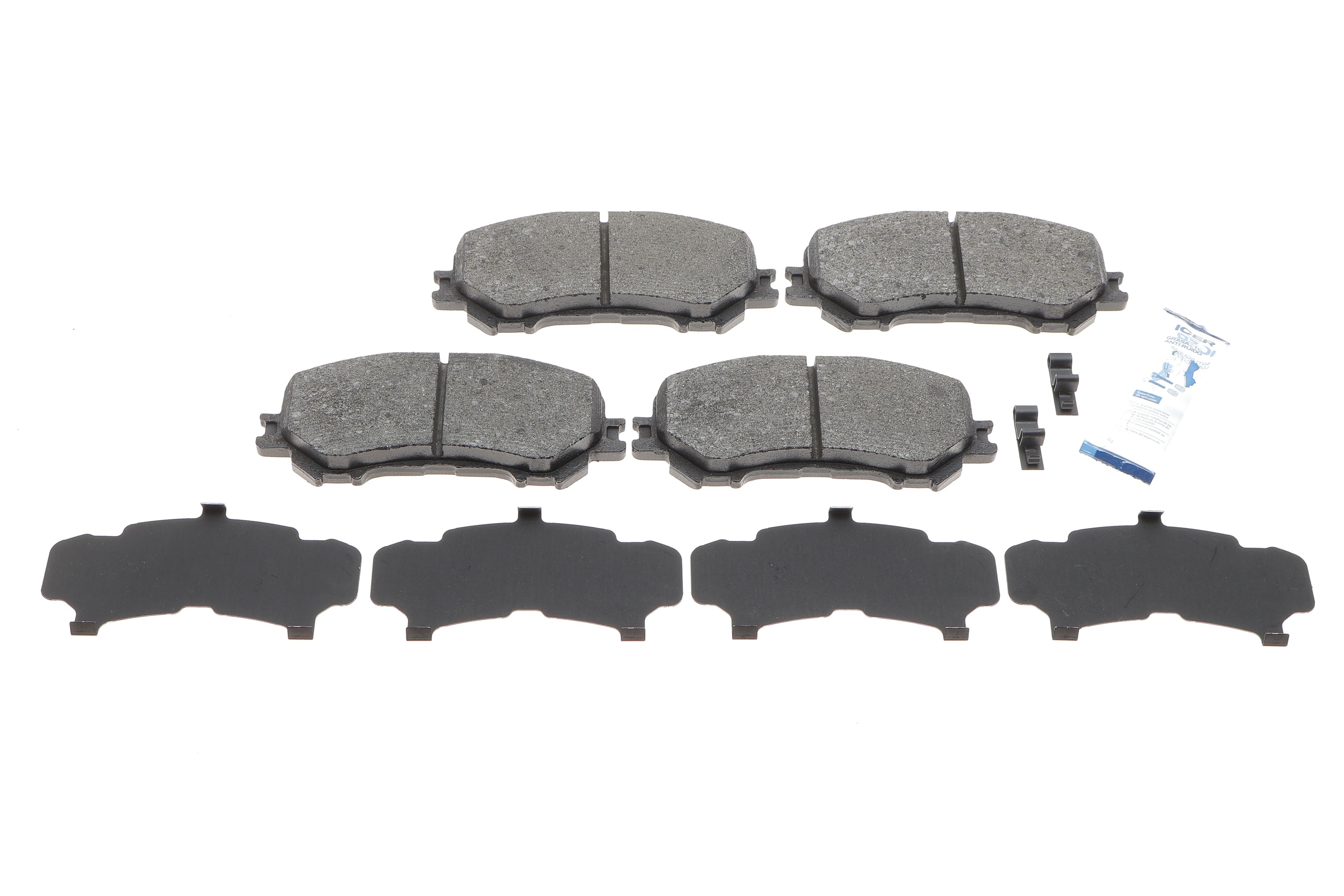 Колодки гальмівні (передні) Nissan Qashqai II/X-Trail/ Renault Koleos II 13-