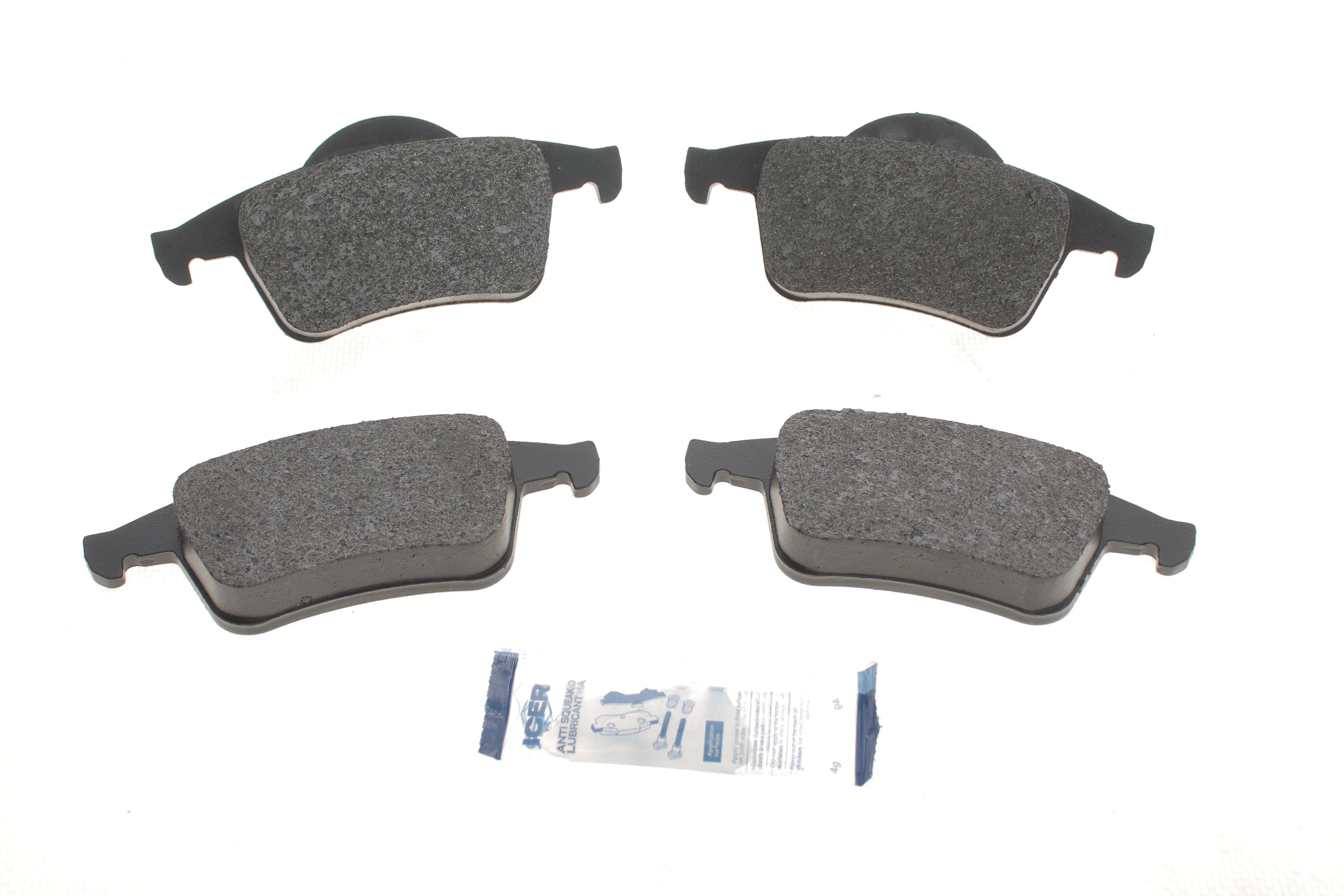 Колодки гальмівні (задні) Volvo S60 00-10/S70 97-00/S80 98-06/V70 95-08/XC70 Cross Country 97-07