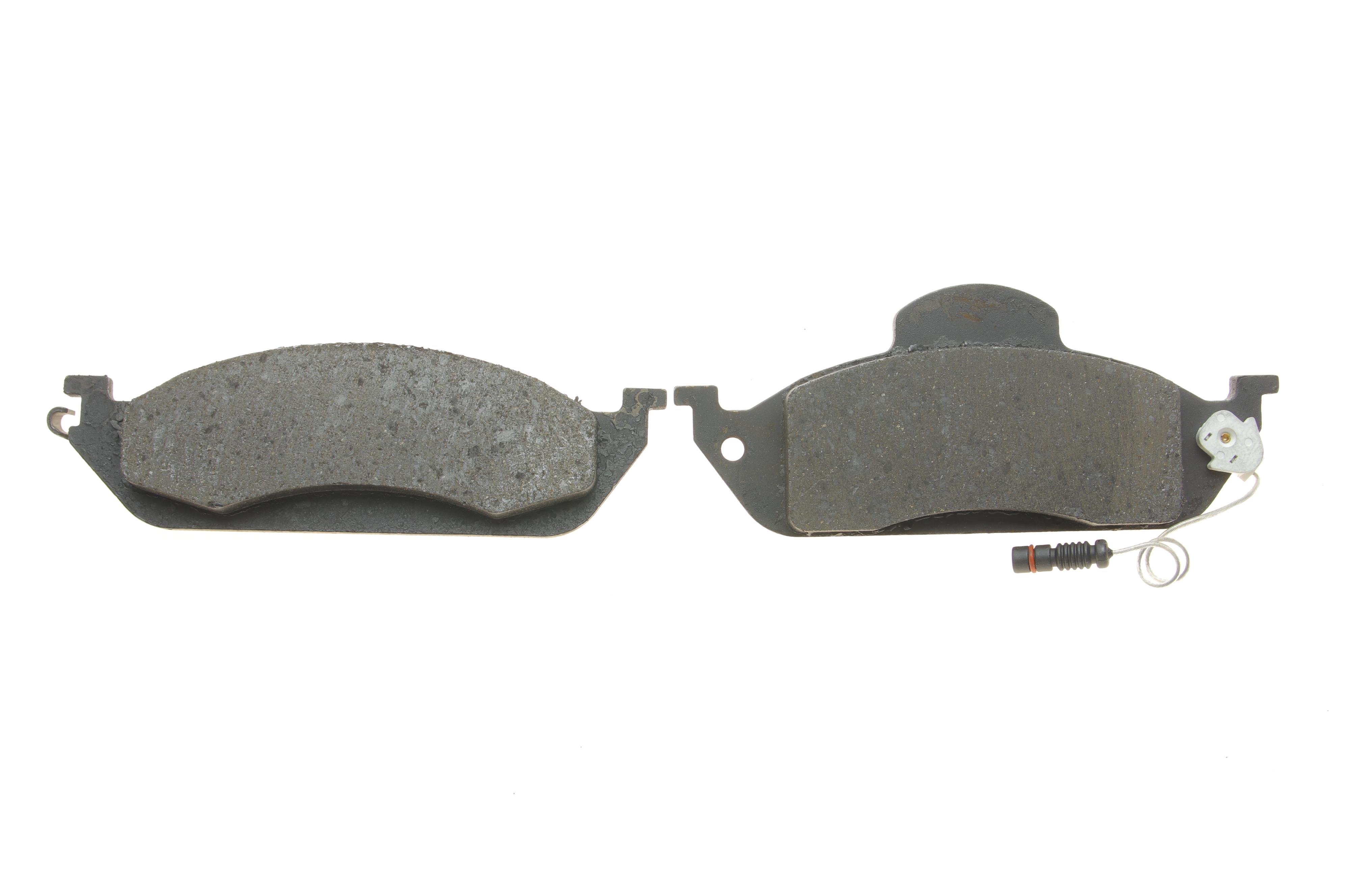 Колодки гальмівні (передні) MB M-class (W163) 98-05 (+датчик)