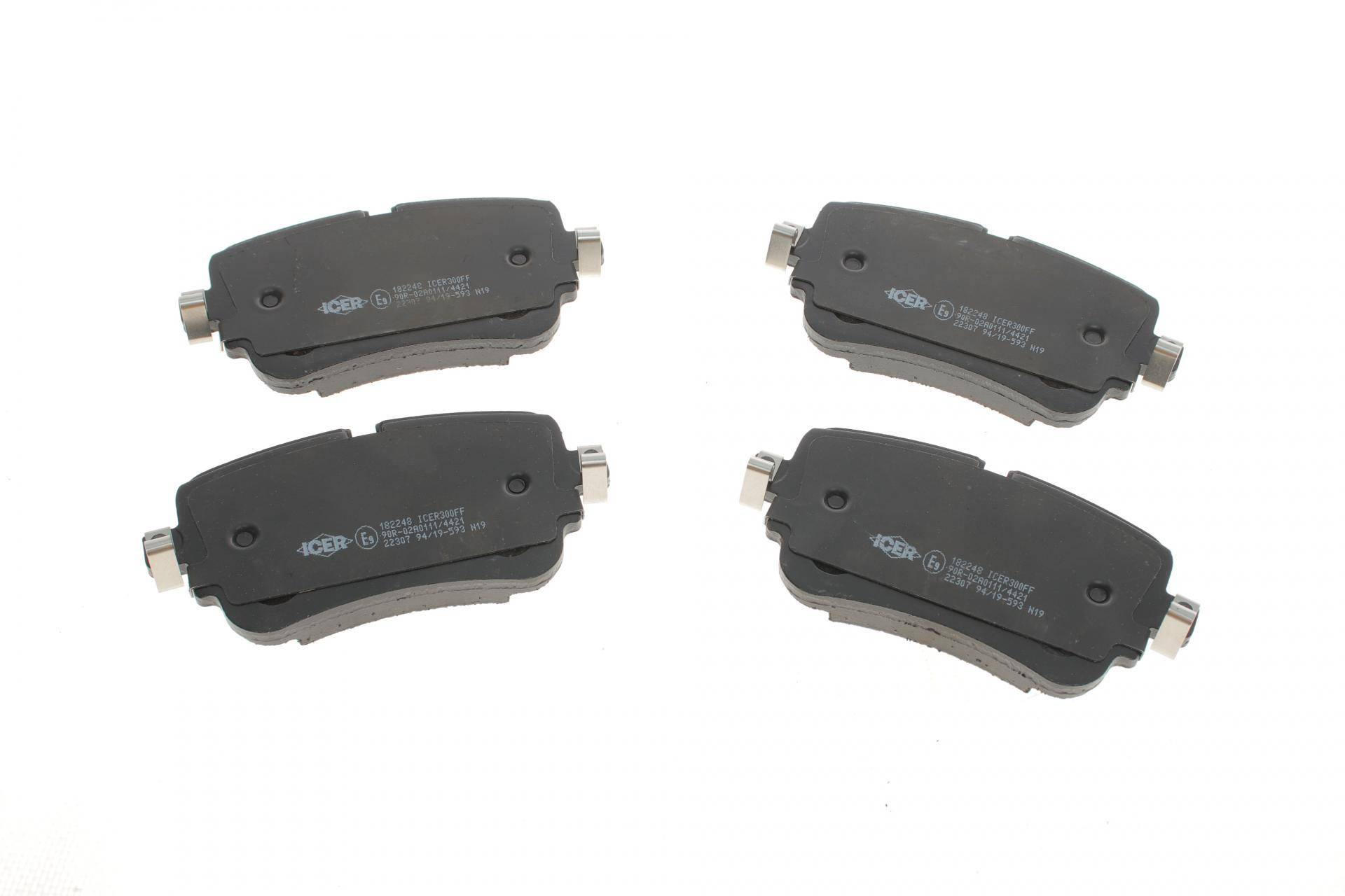 Колодки гальмівні (задні) Audi A6/A7/Q8 18-/A8/Q7 15-/VW Touareg 18-