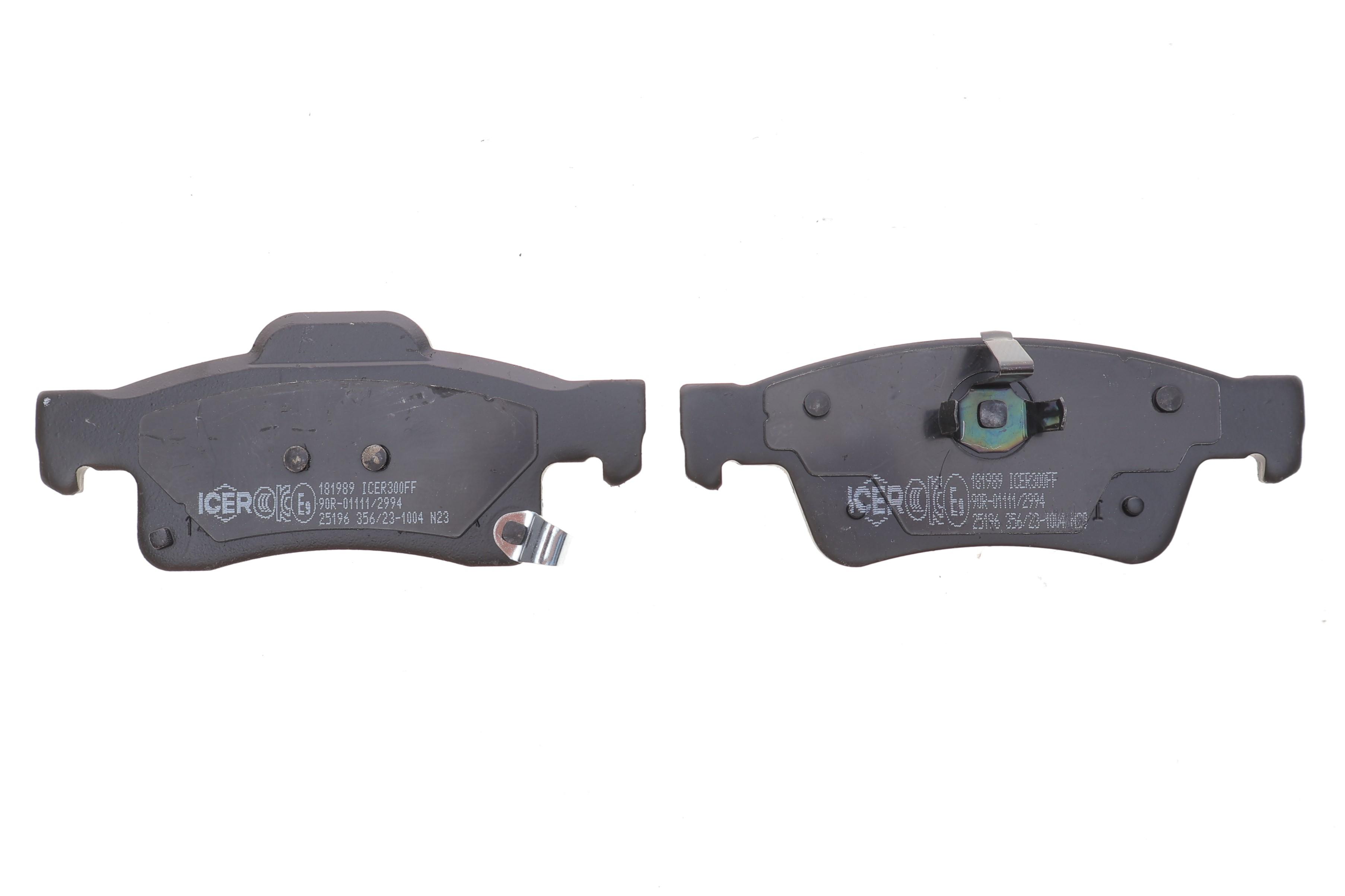 Колодки гальмівні (задні) Jeep Grand Cherokee 09-/Dodge Durango 10-