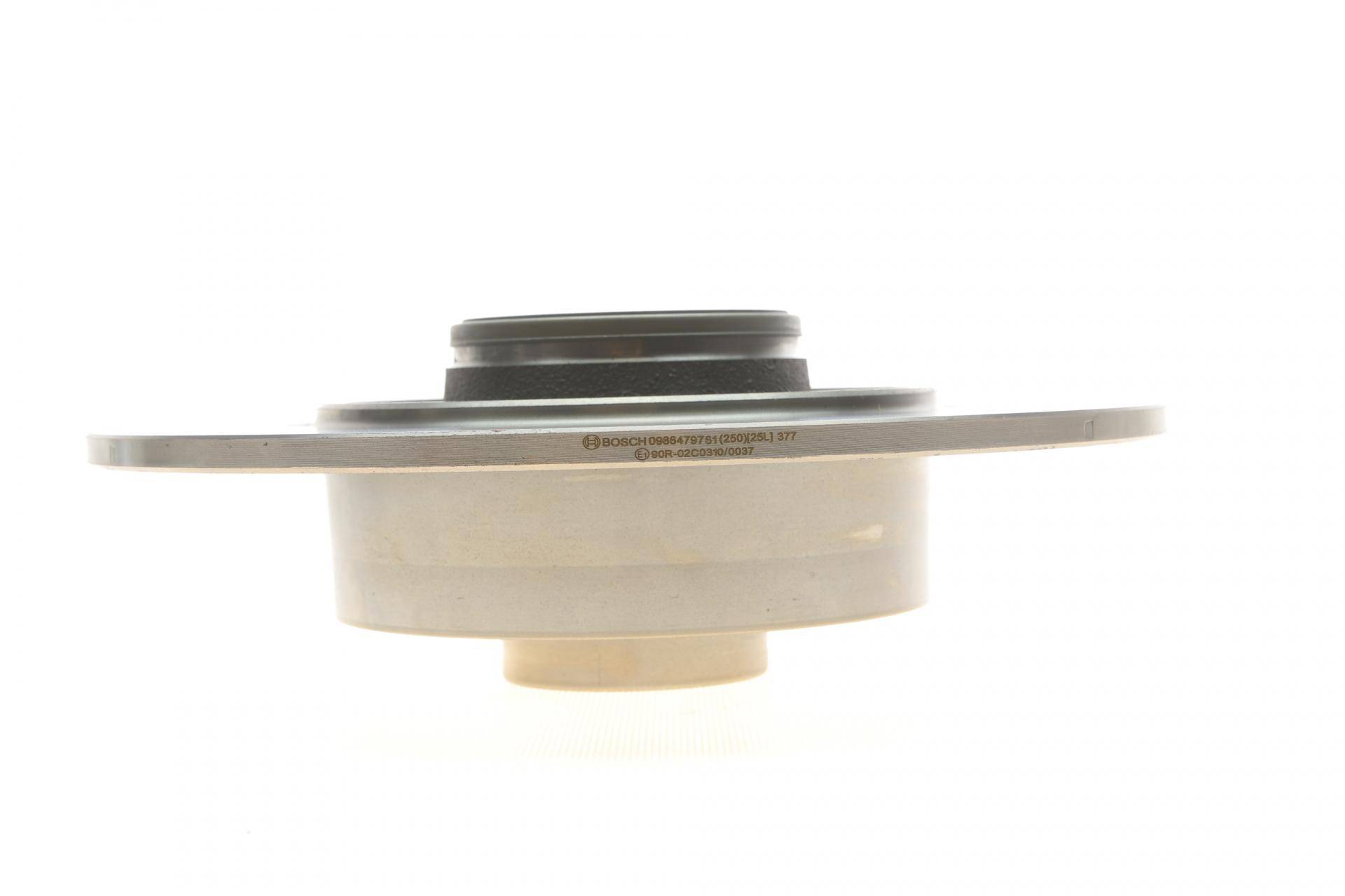 Диск гальмівний (задній) Renault Megane III/Scenic III 08- (260x8)(з підшипником)(+ABS)