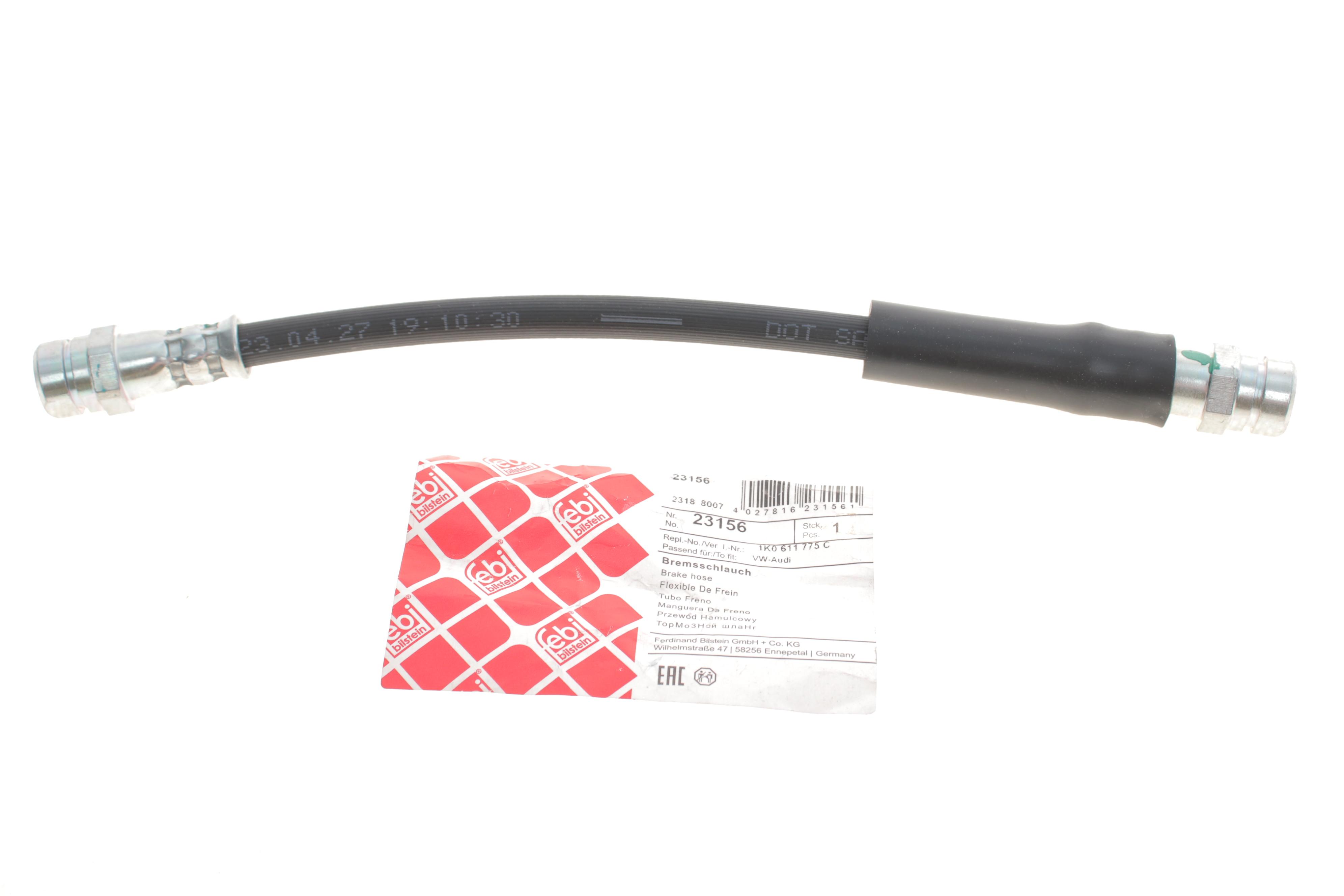 Шланг гальмівний (задній) VW Passat 1.4-2.0 TSI/TDI/FSI 05-14