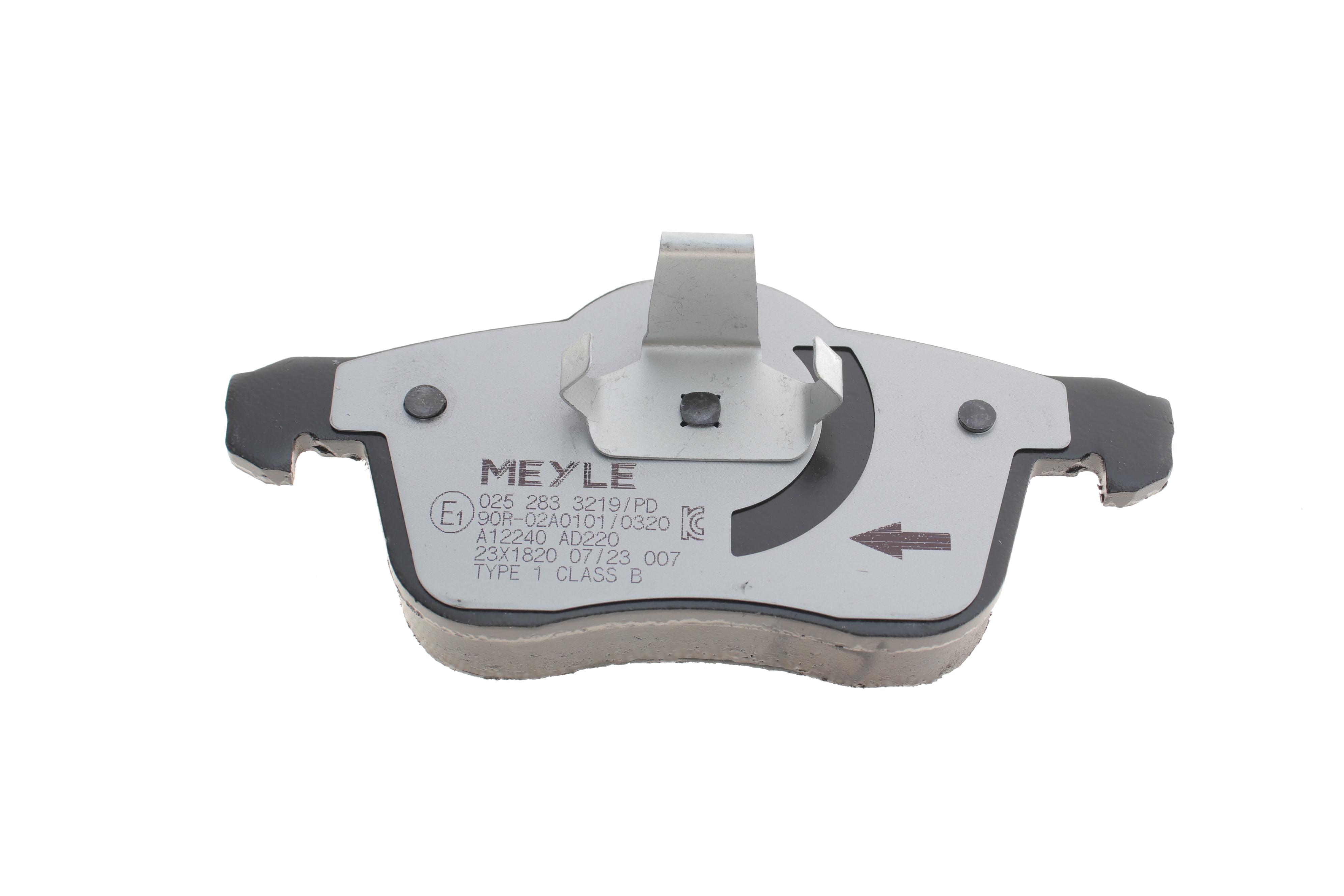 Колодки гальмівні (передні) Opel Combo 01- (Ate)