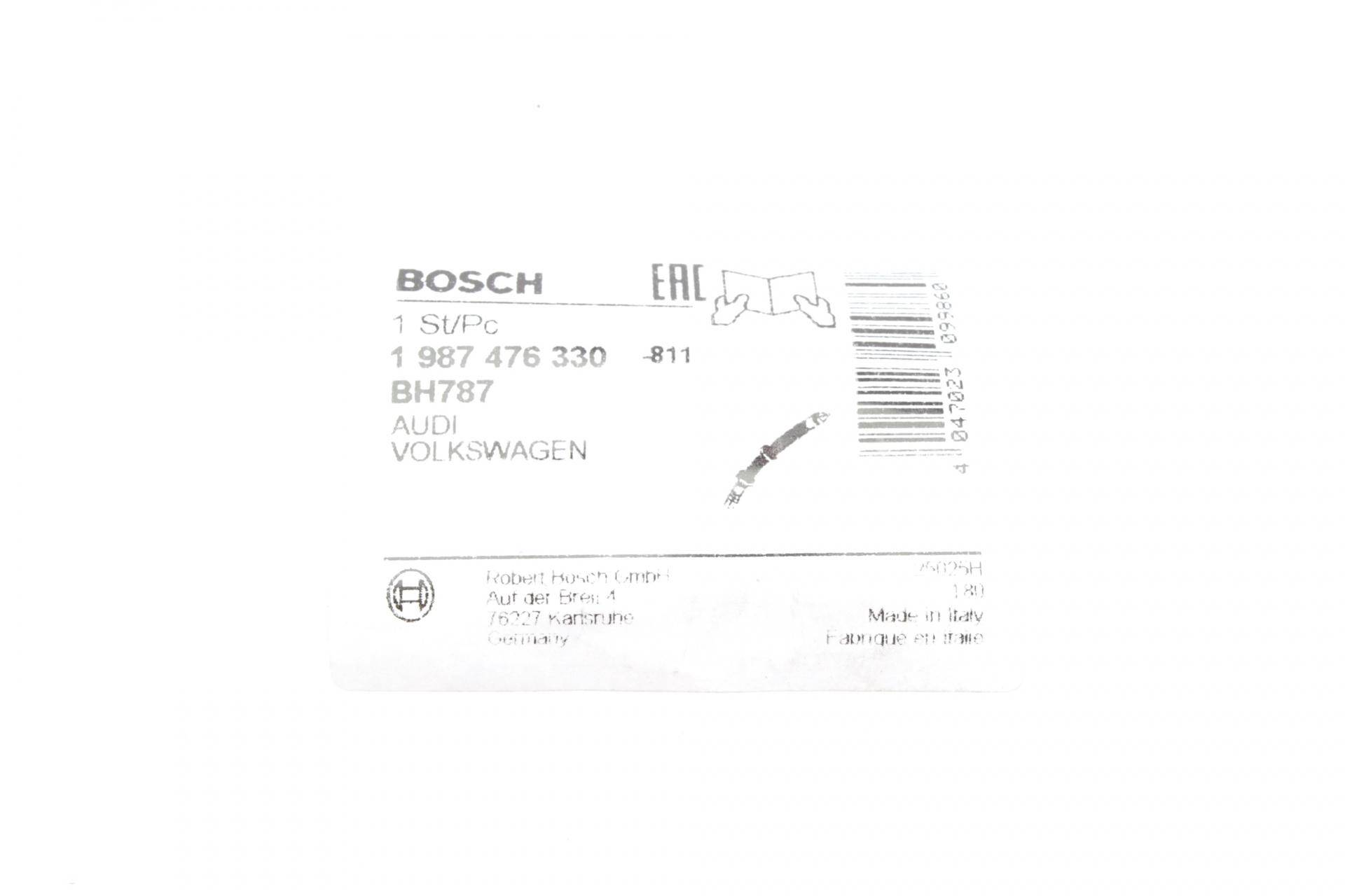 Шланг гальмівний (задній) VW Touareg 2.5-3.0TDI 02- (400mm)