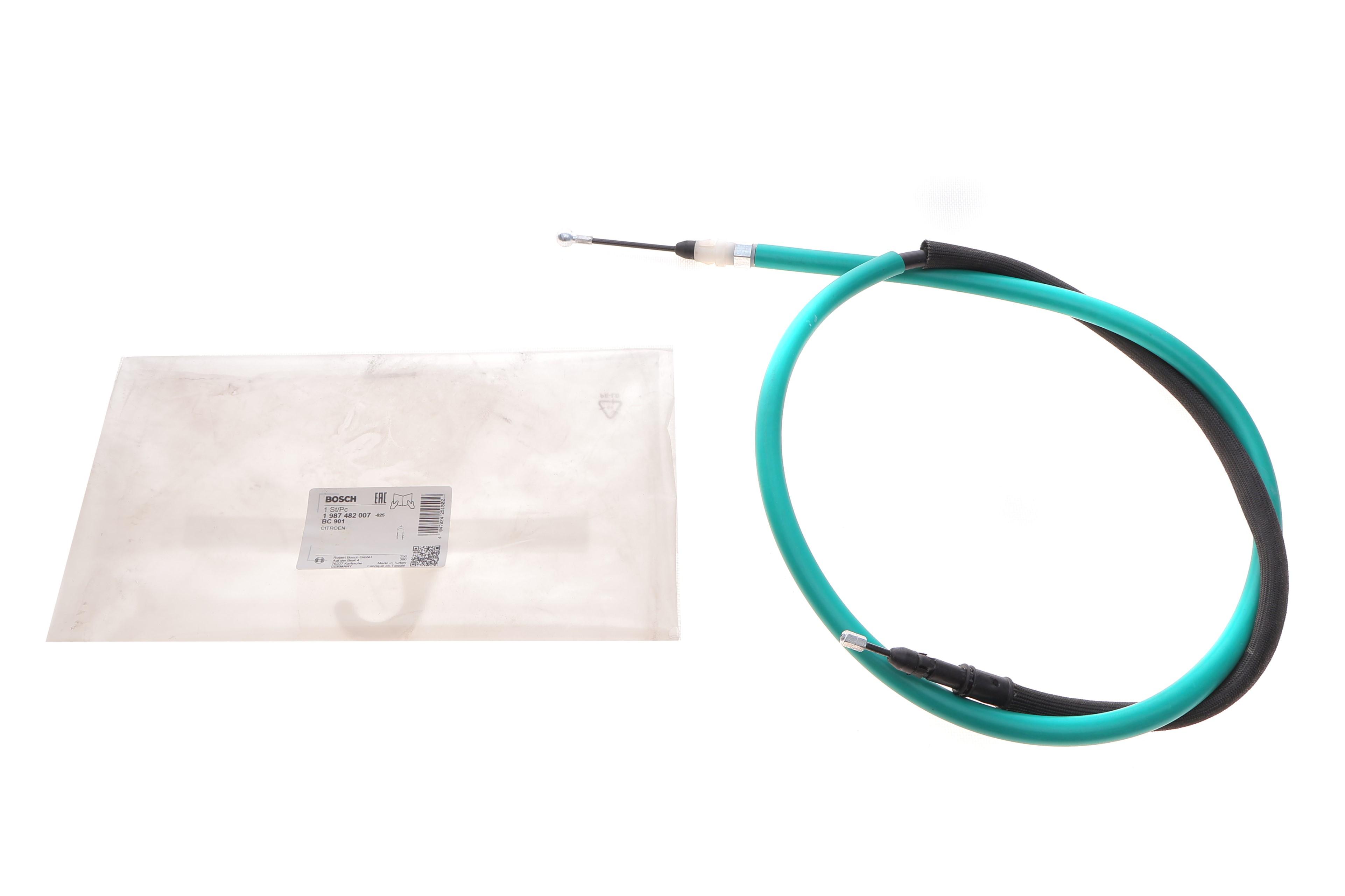 Трос ручника (задній) Fiat Scudo/Peugeot Expert 1.6/2.0 D 07- (1614/1468mm)