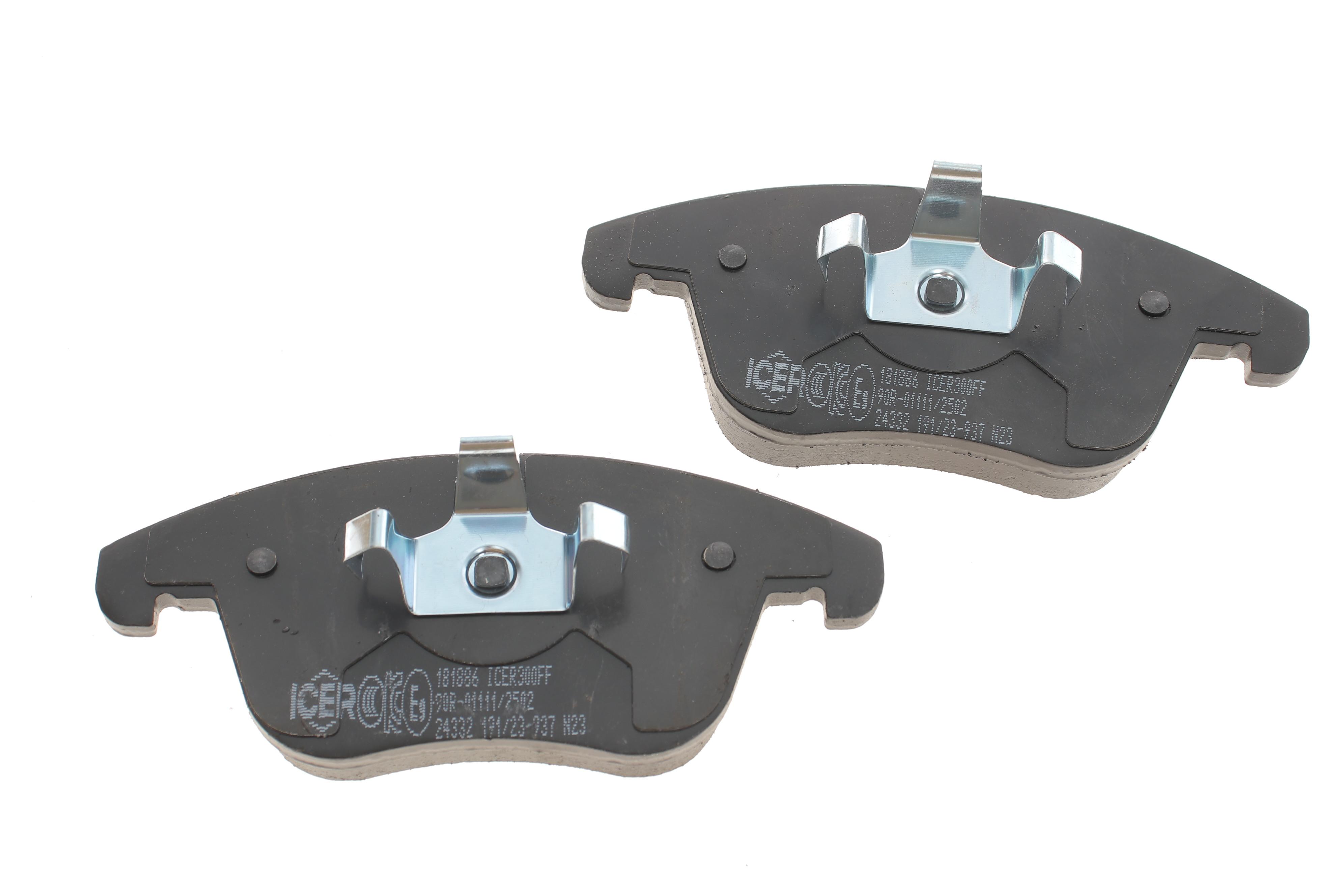 Колодки гальмівні (передні) Citroen C5 08-/Peugeot 407 04-/508 10-18