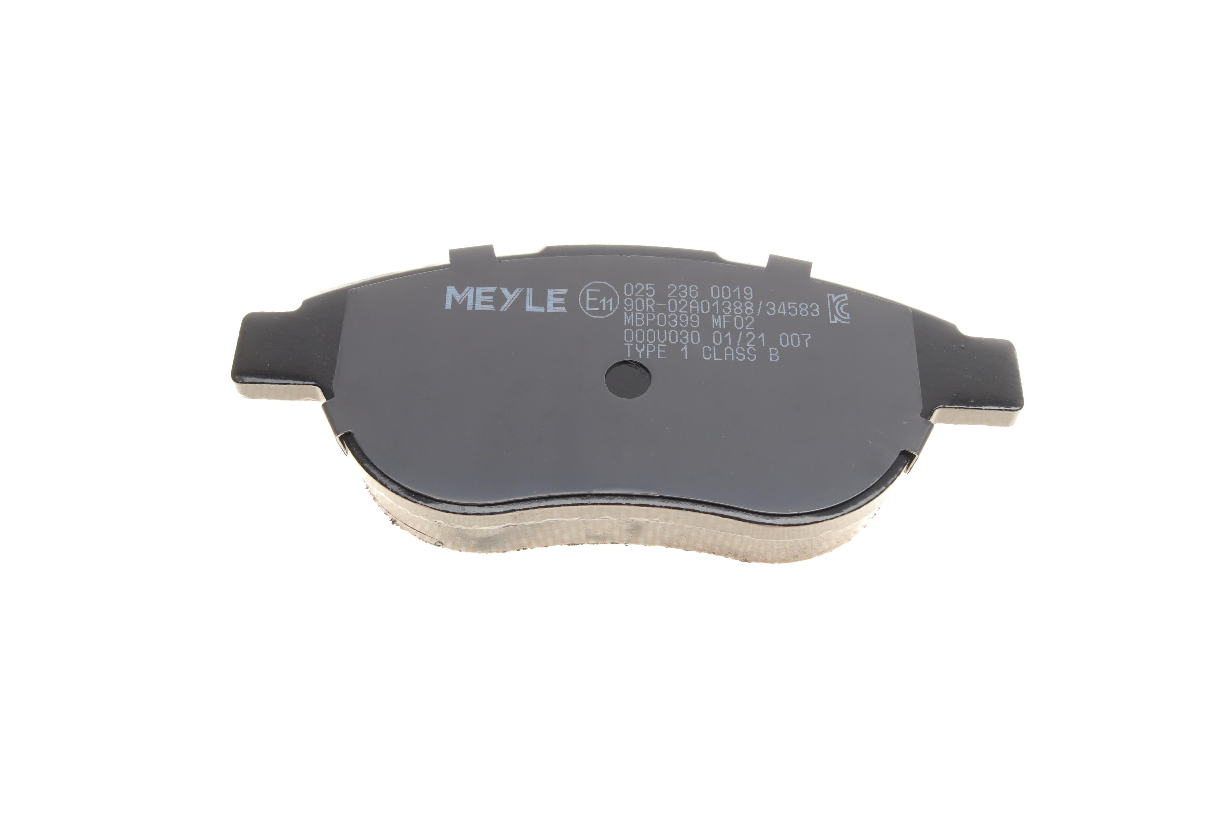 Колодки гальмівні (передні) Citroen Berlingo 00-11/C4 1.6 THP/VTi 04-/Peugeot 207/307 02- (Bosch)