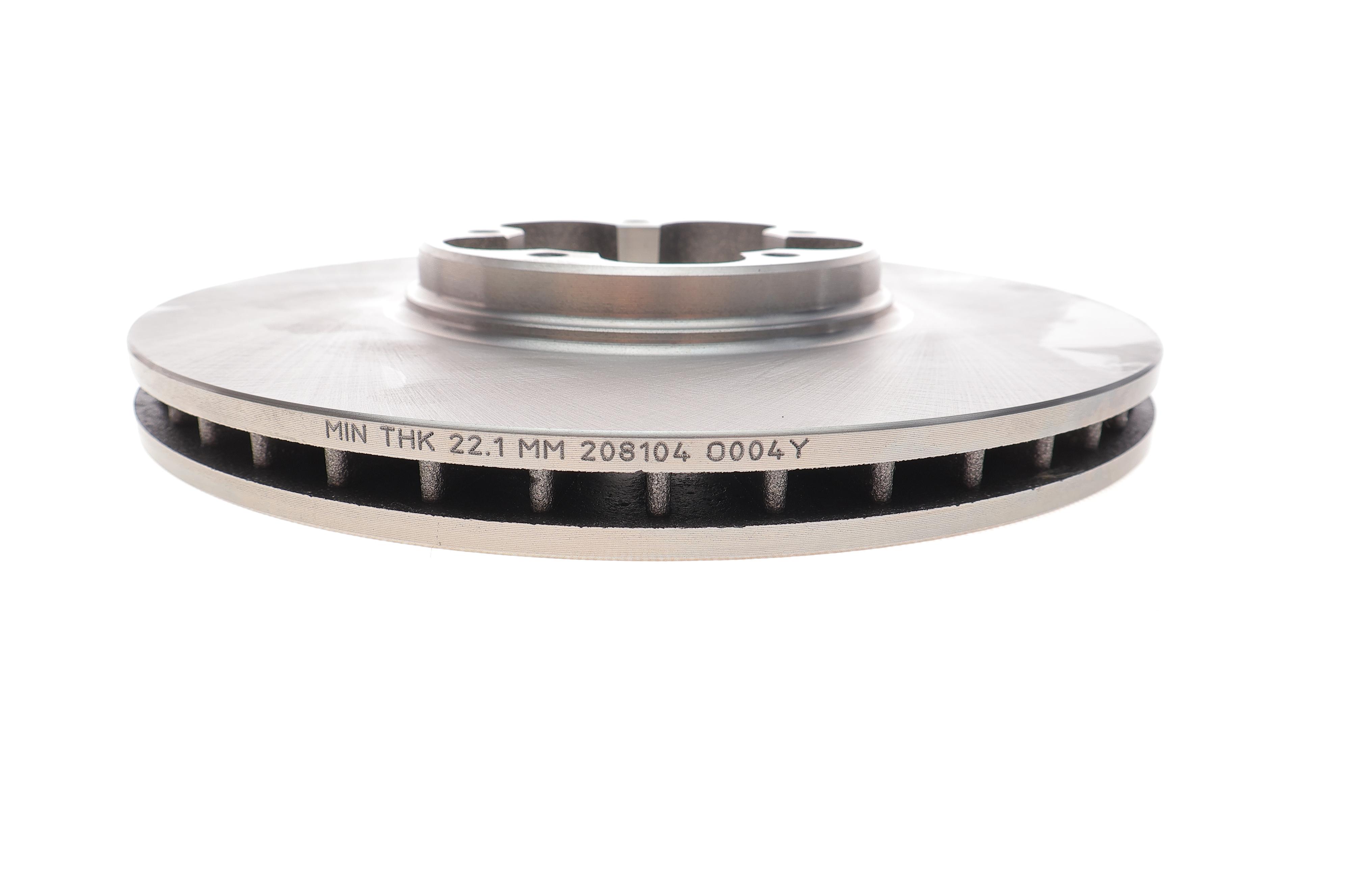 Диск гальмівний (передній) Ford Transit 00- (FWD) (276x24.5)