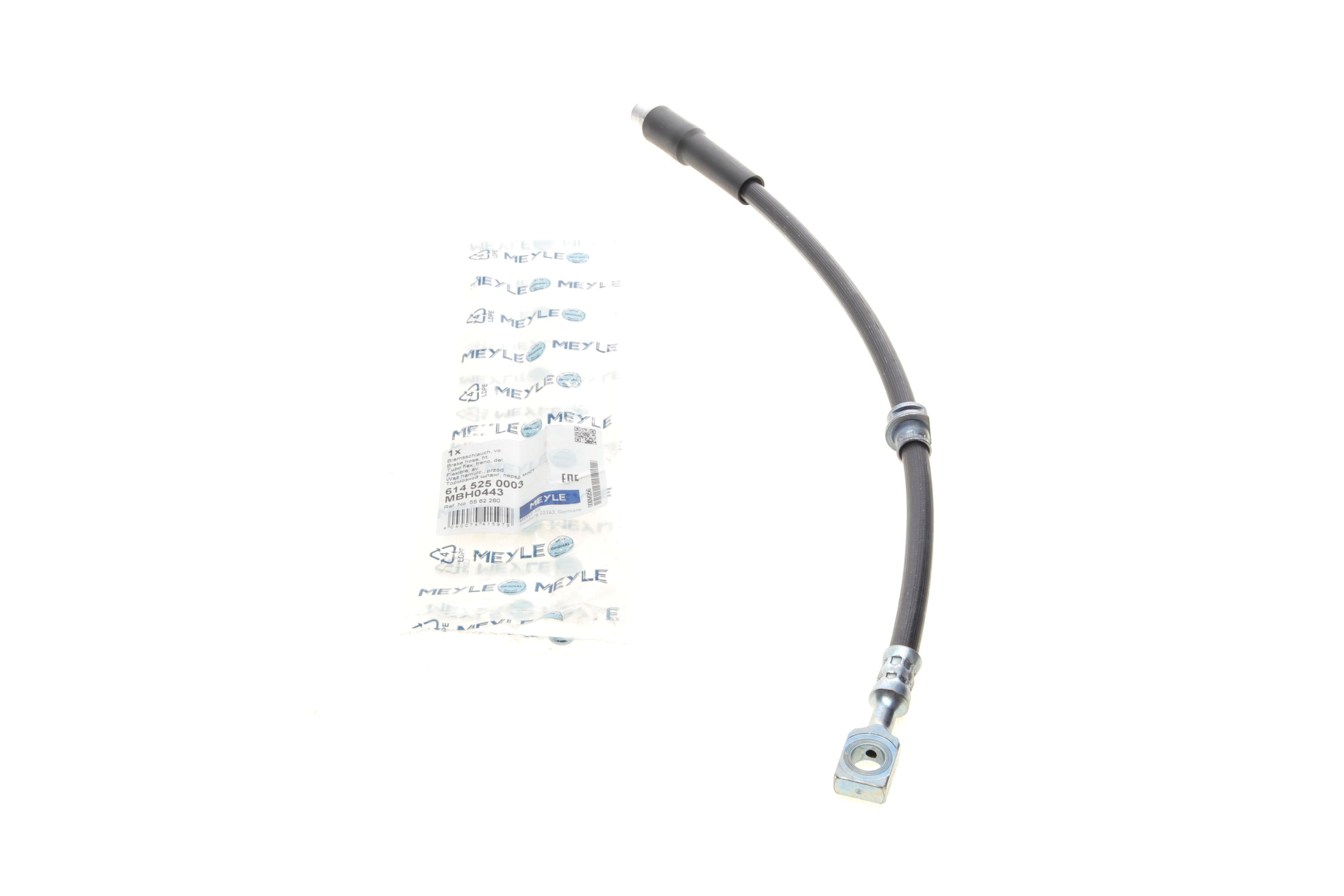 Шланг гальмівний (передній) Opel Astra H/Zafira B 1.3D-2.2 04- (L=405mm)