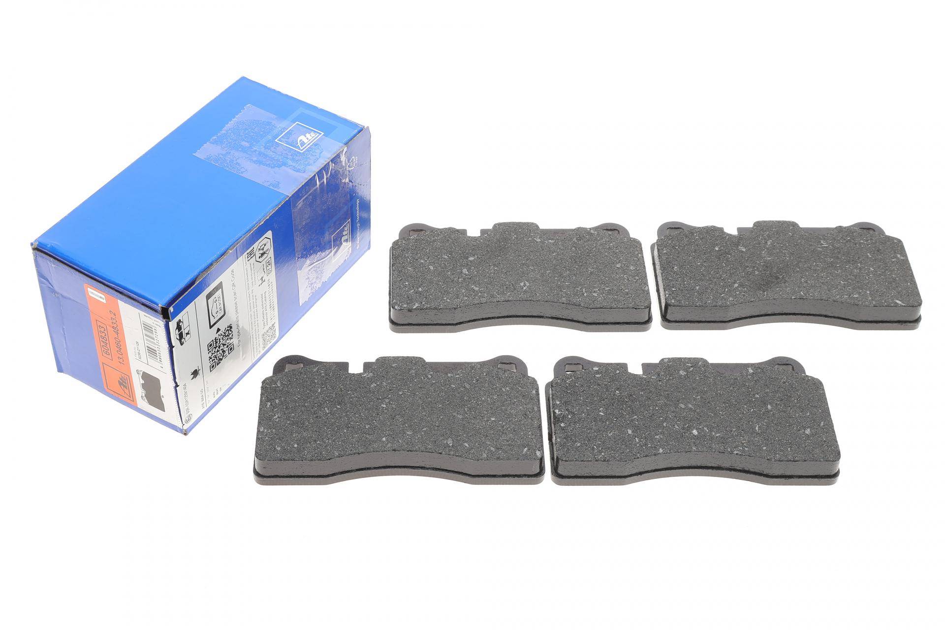 Колодки гальмівні (передні) VW Touareg 02- (Brembo)