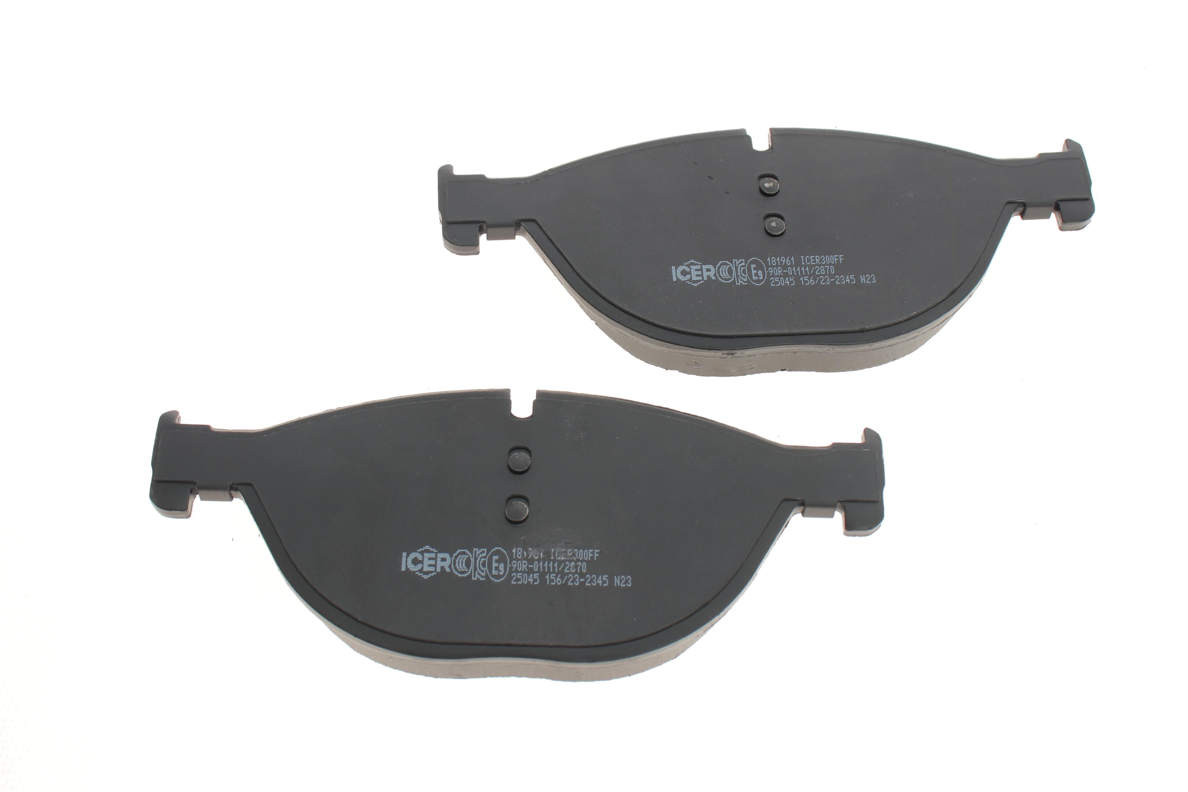 Колодки гальмівні (передні) BMW 5 (F07/F10/F11) 09-17/6 (F06/F13) 11-18/7 (F01/F02/F03/F04) 08-15